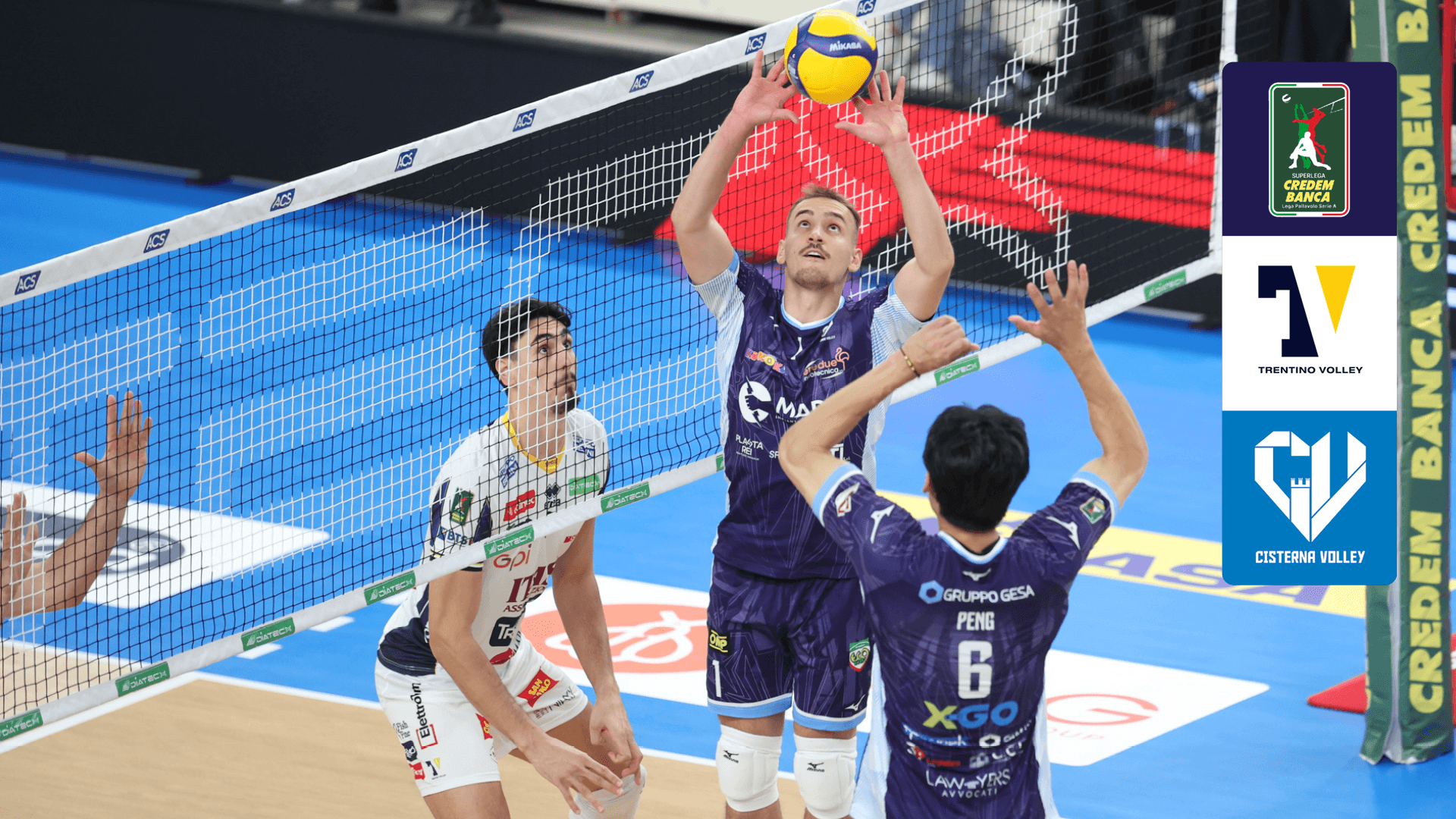 Itas Trentino - Cisterna Volley in Diretta Streaming | DAZN IT