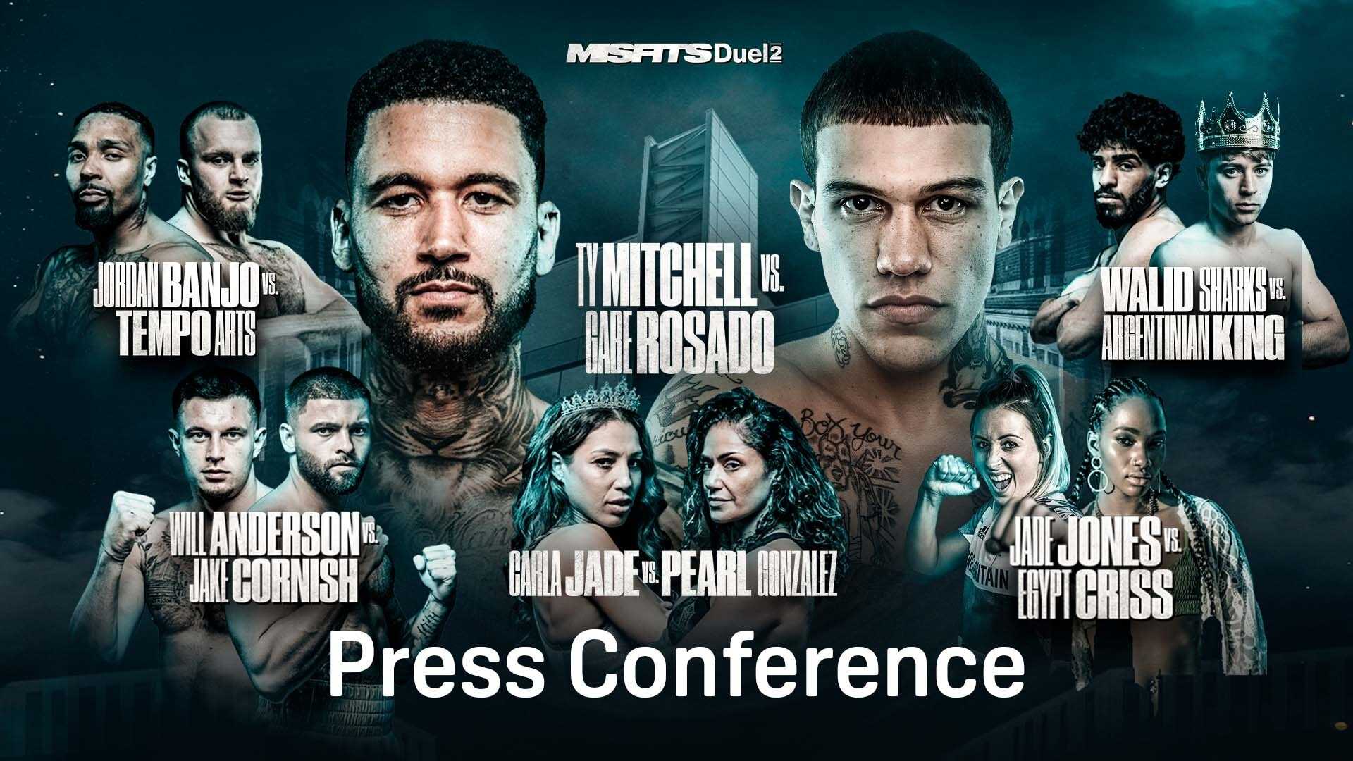 Watch Mitchell vs. Rosado: Press Conference Live Stream Online | DAZN ES