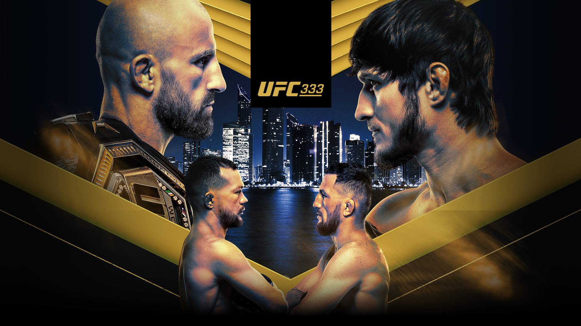 Watch UFC 333: Volkanovski vs. Evloev Live Stream Online | DAZN CA