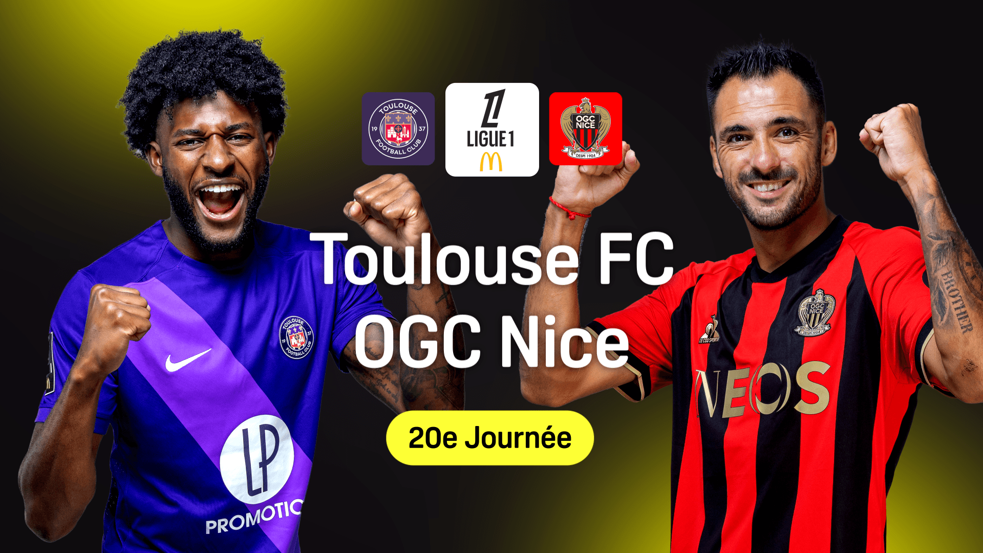Regarder Best Of Toulouse FC vs. OGC Nice Online DAZN FR