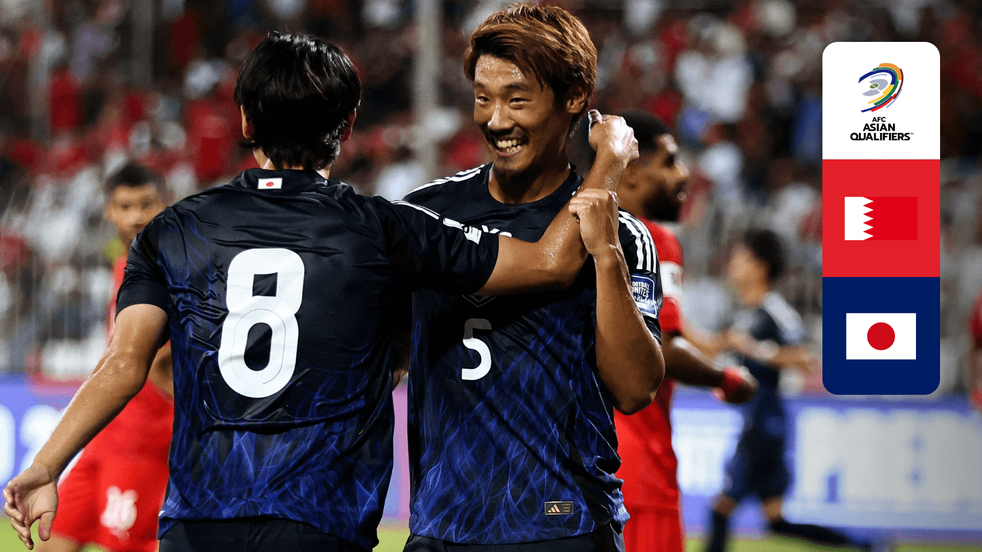 バーレーン vs 日本 : グループC 第2節 を配信 | DAZN JP