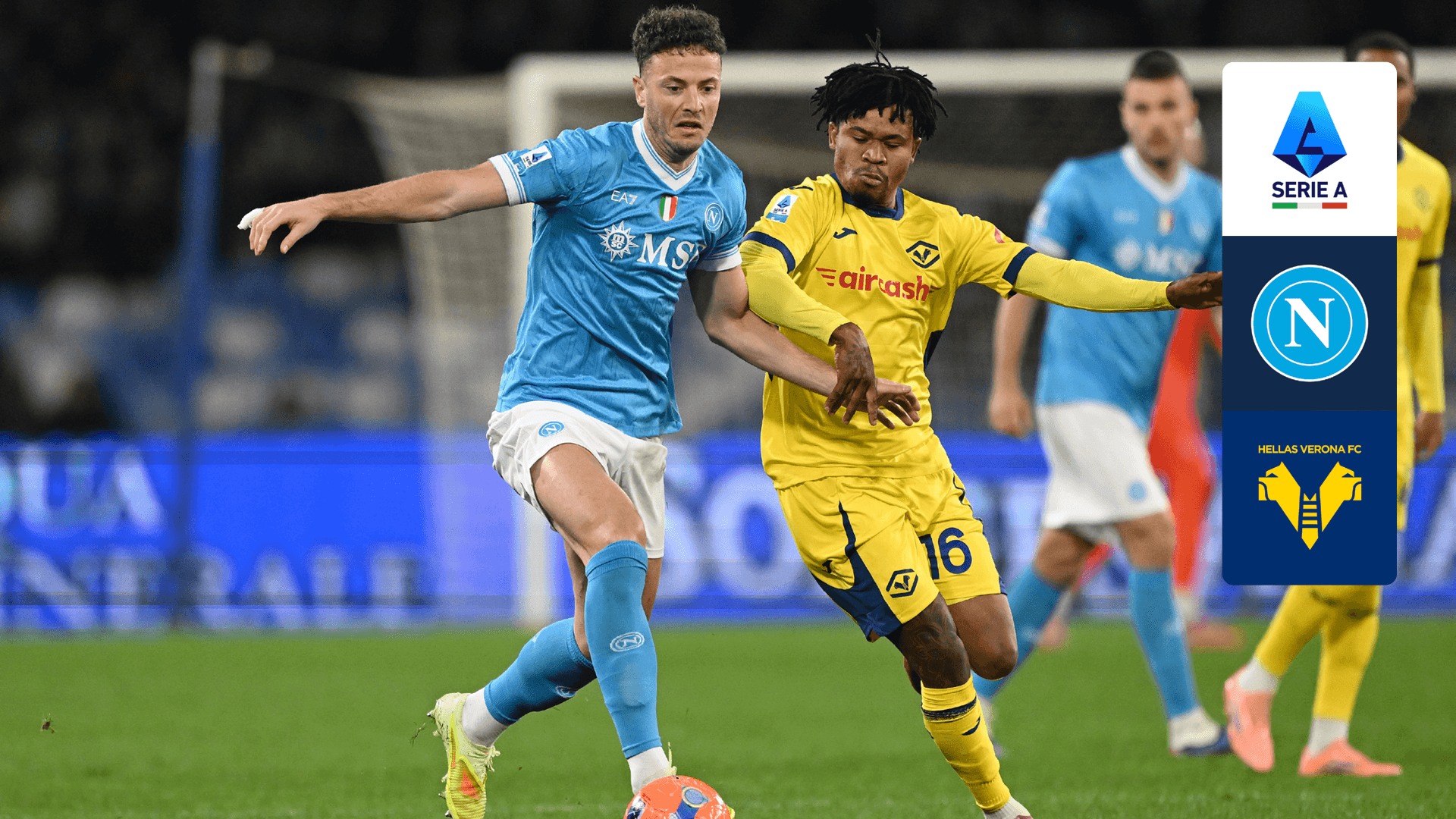 Watch Napoli vs. Hellas Verona Live Stream Online | DAZN ME