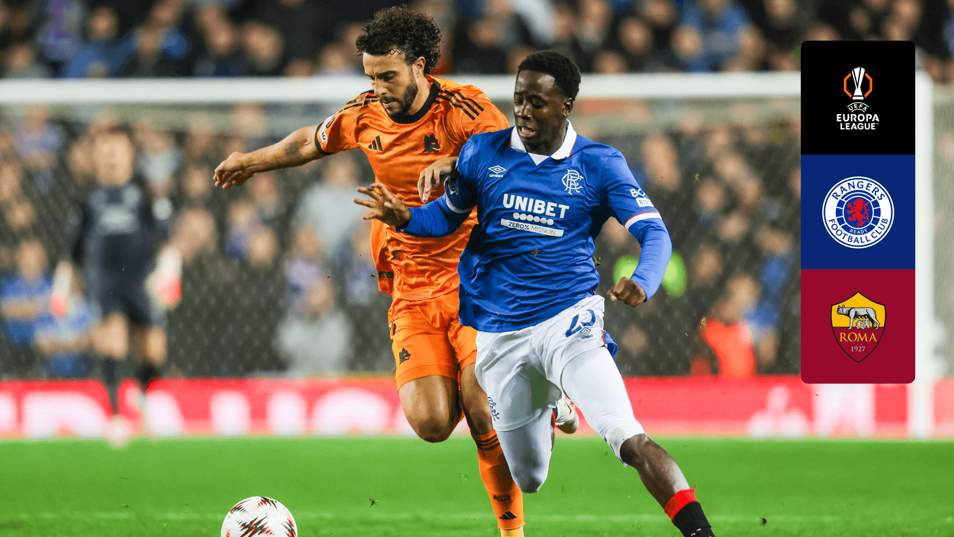 Watch Rangers x Roma Live Stream Online | DAZN PT