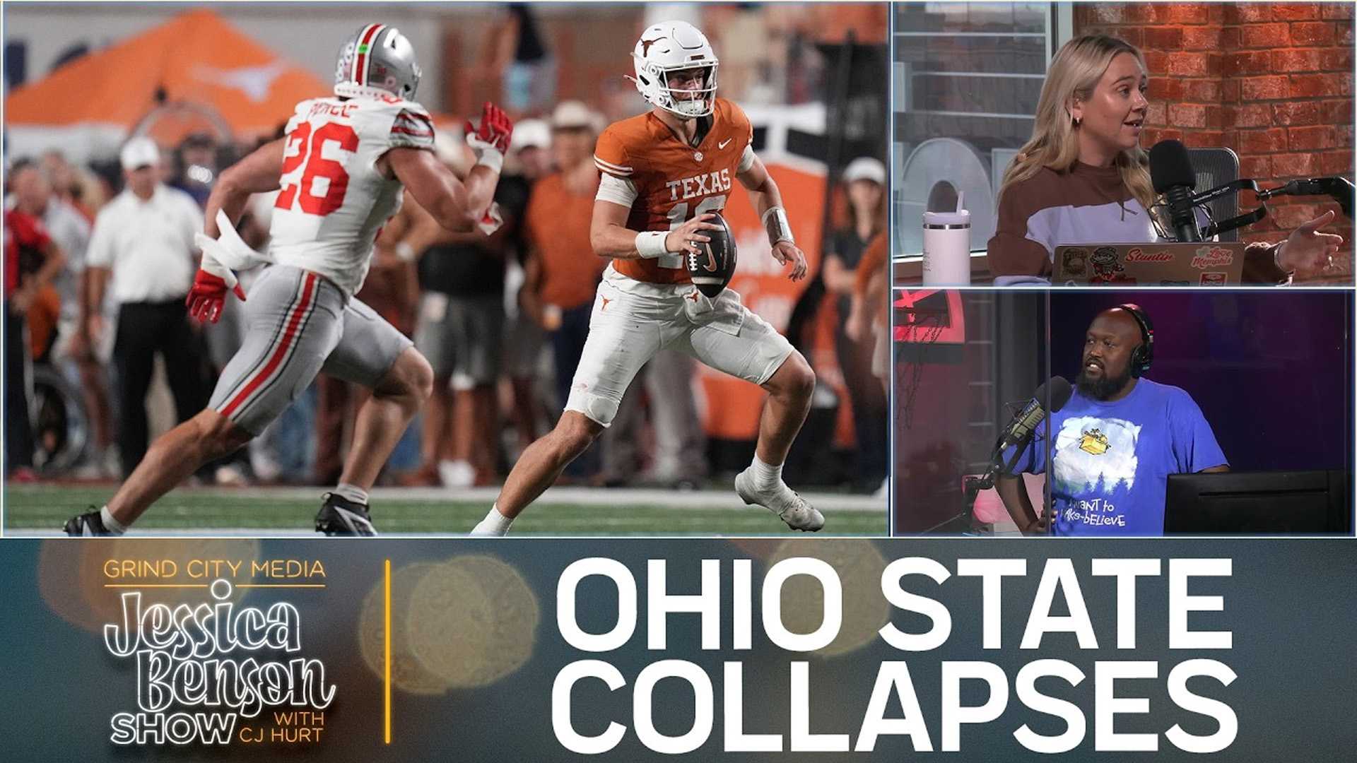 Watch Ohio State Collapses Vs. Texas and Sarkisian Snubs Holly Rowe ...