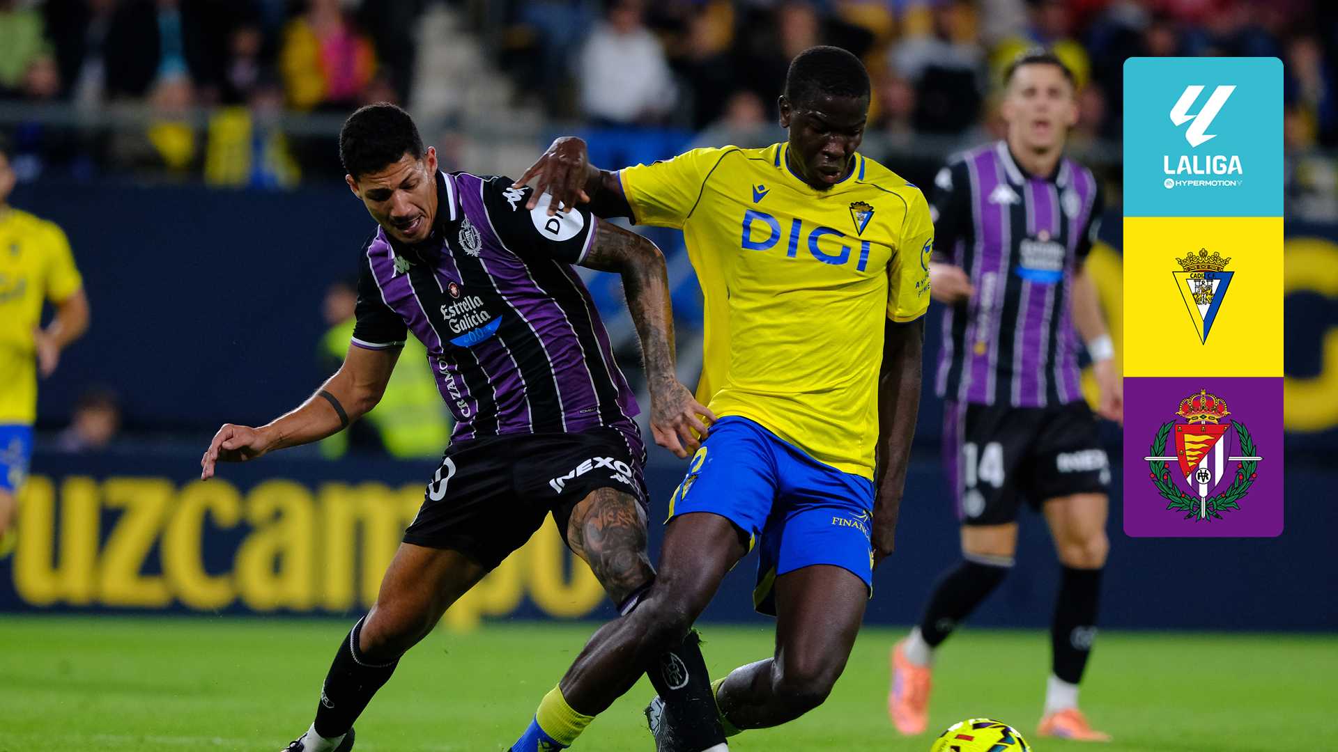 Ver Cádiz CF - Real Valladolid Online en Directo | DAZN ES