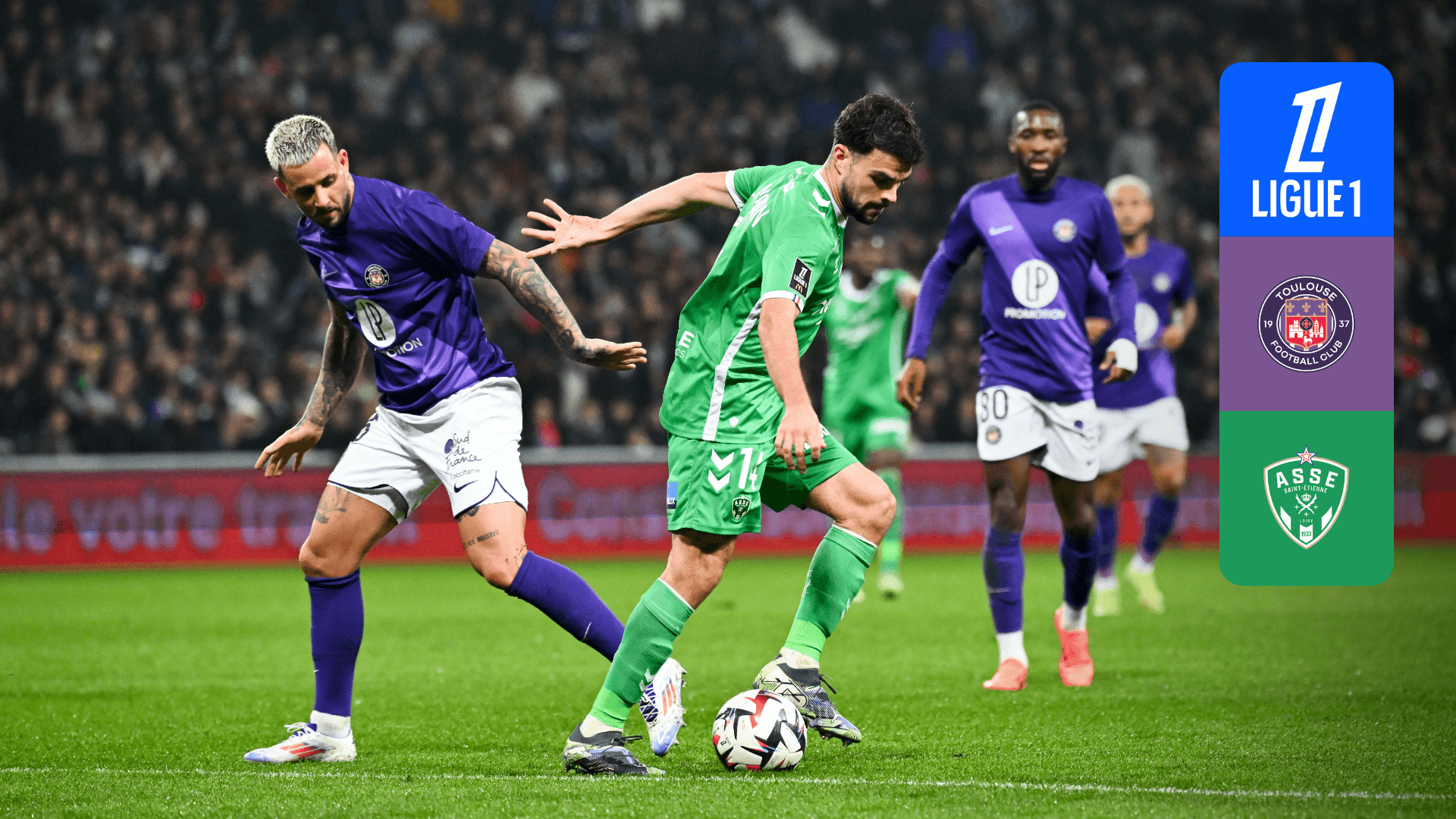 Watch Toulouse - Saint-Etienne (French commentary) Live Stream | DAZN CH