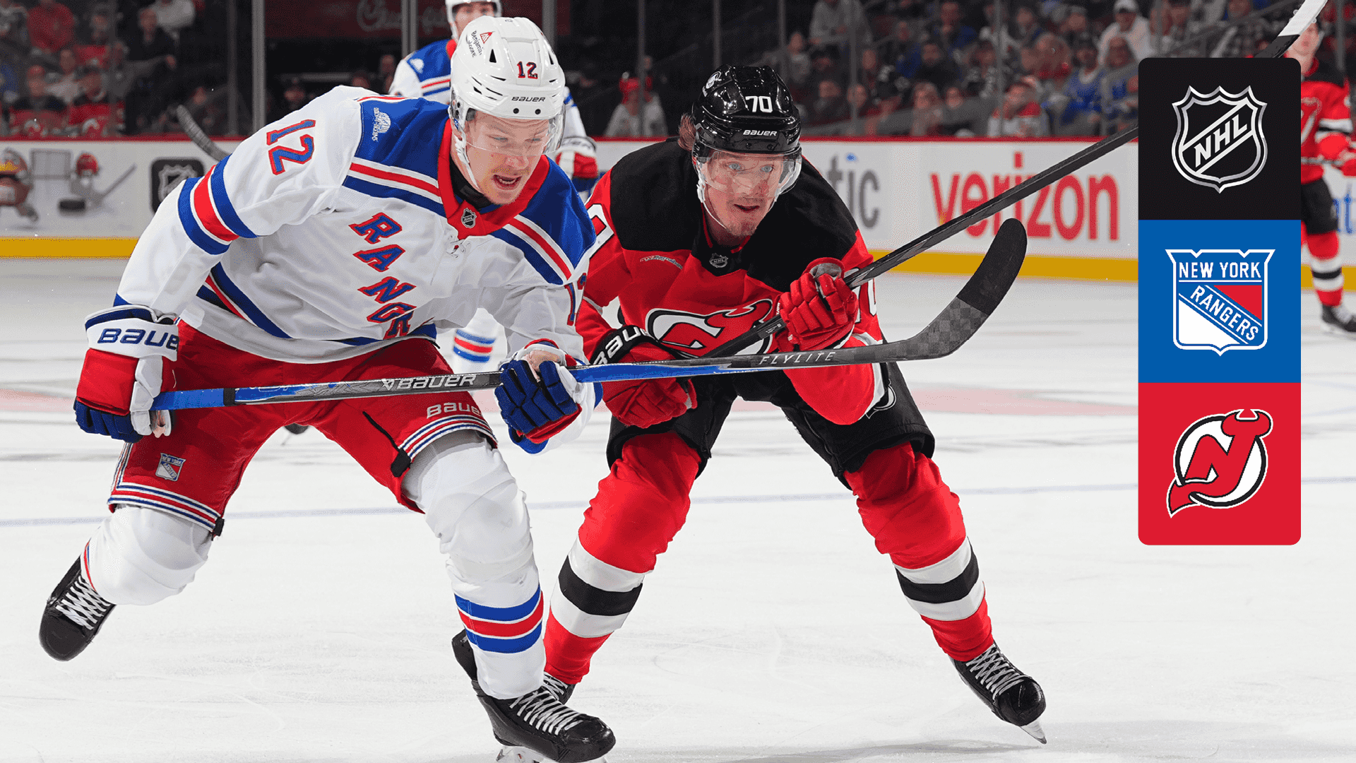 Watch Rangers @ Devils Live Stream Online | DAZN US