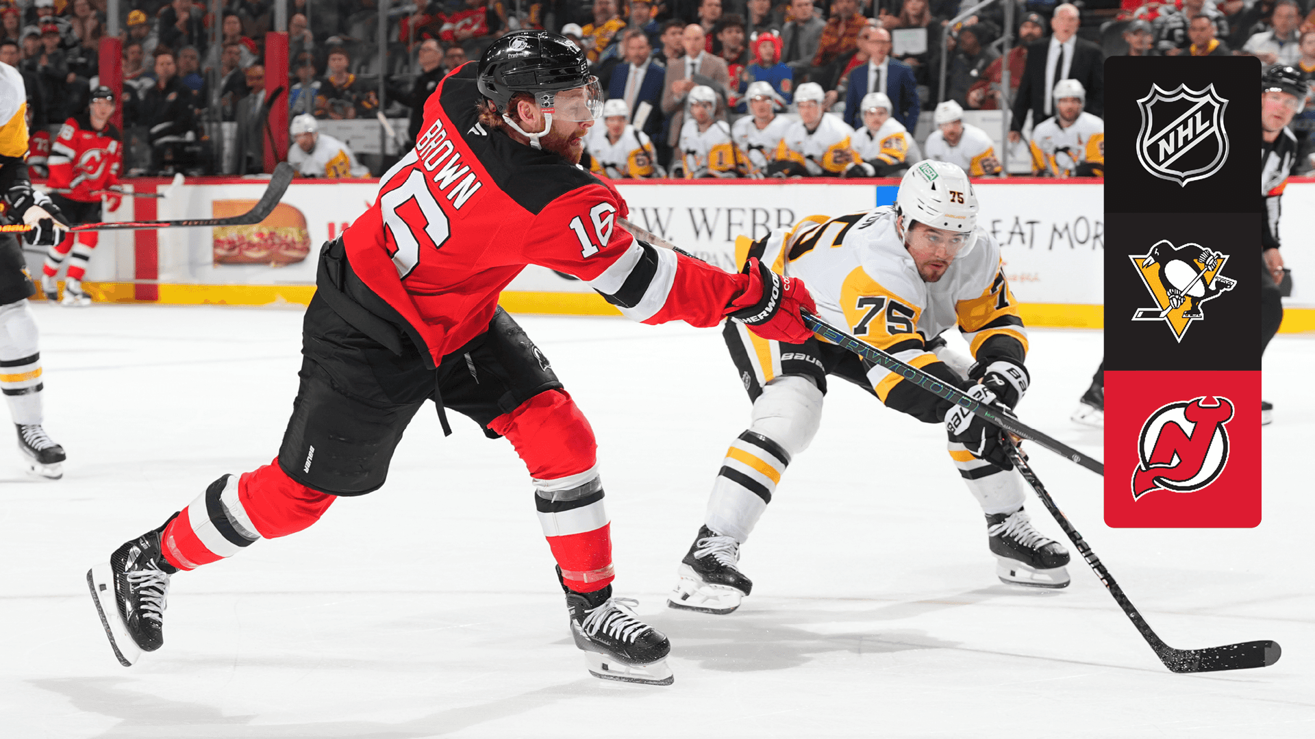 Watch Penguins @ Devils Live Stream Online | DAZN GB