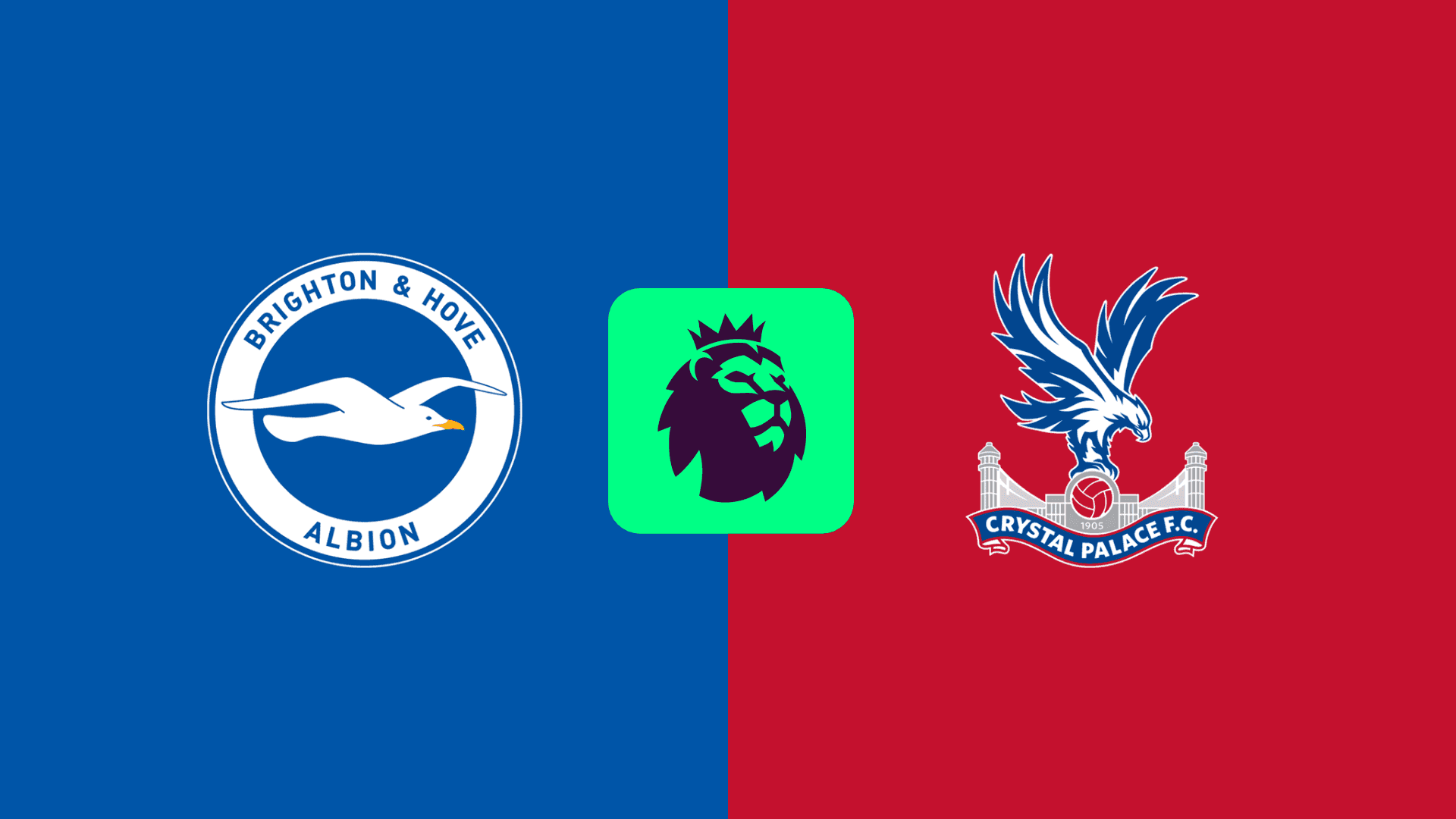 Brighton & Hove Albion vs Crystal Palace