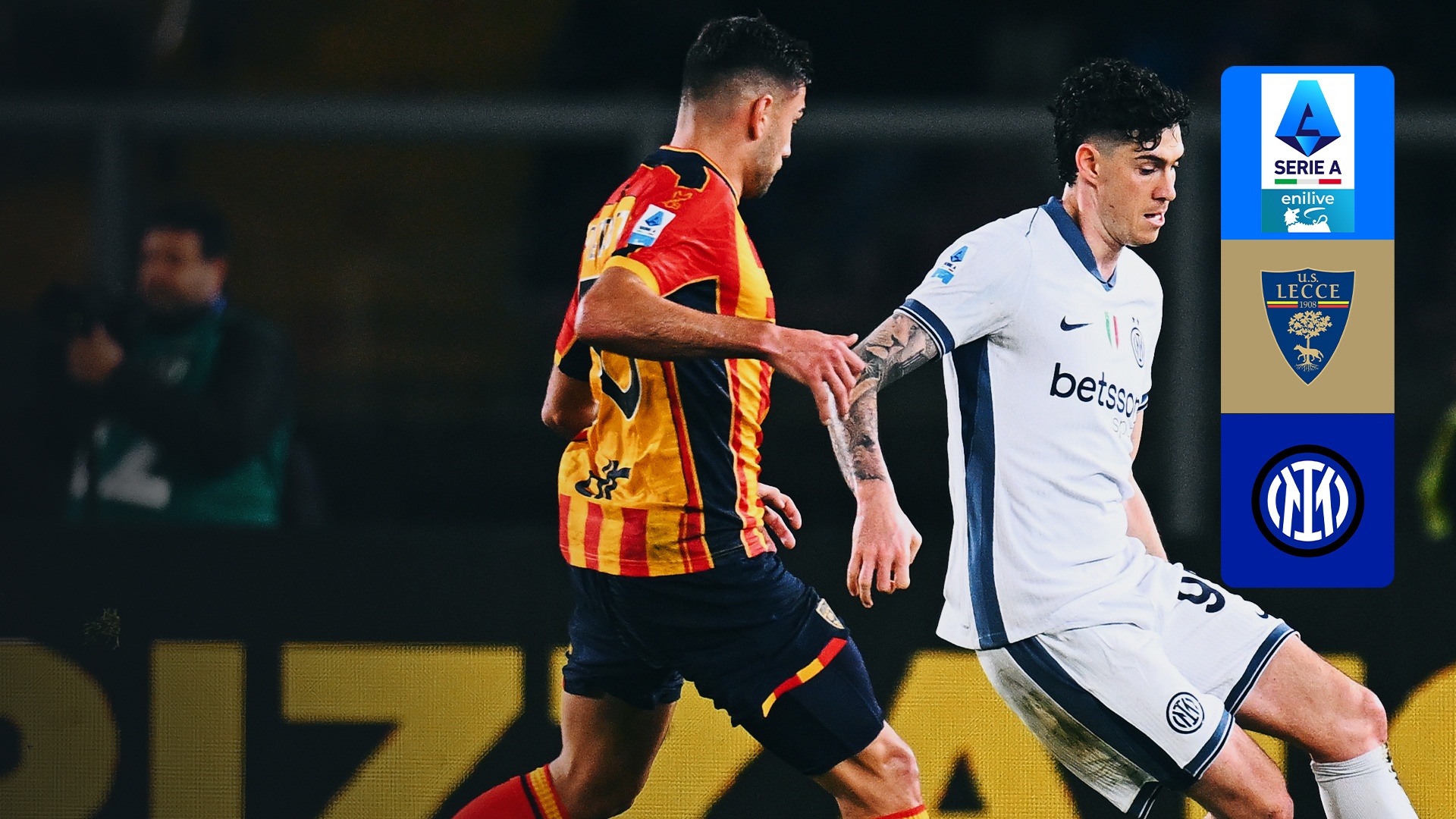 Watch Lecce - Internazionale Live Stream | DAZN IT