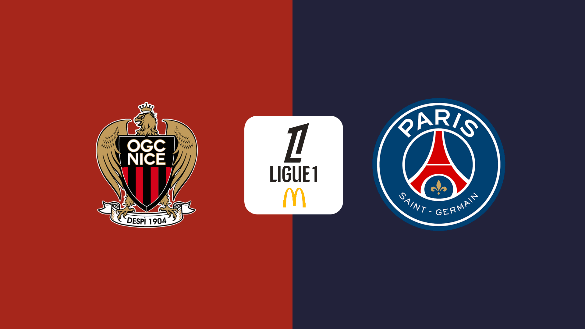 Regardez OGC Nice vs. Paris SG en direct DAZN FR