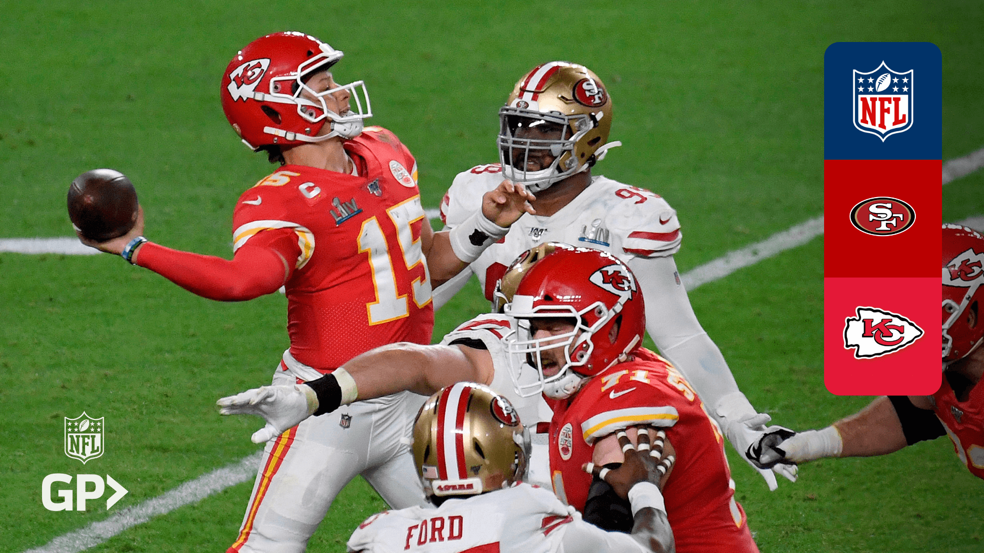 Watch Super Bowl LIV 49ers vs. Chiefs Online DAZN AU