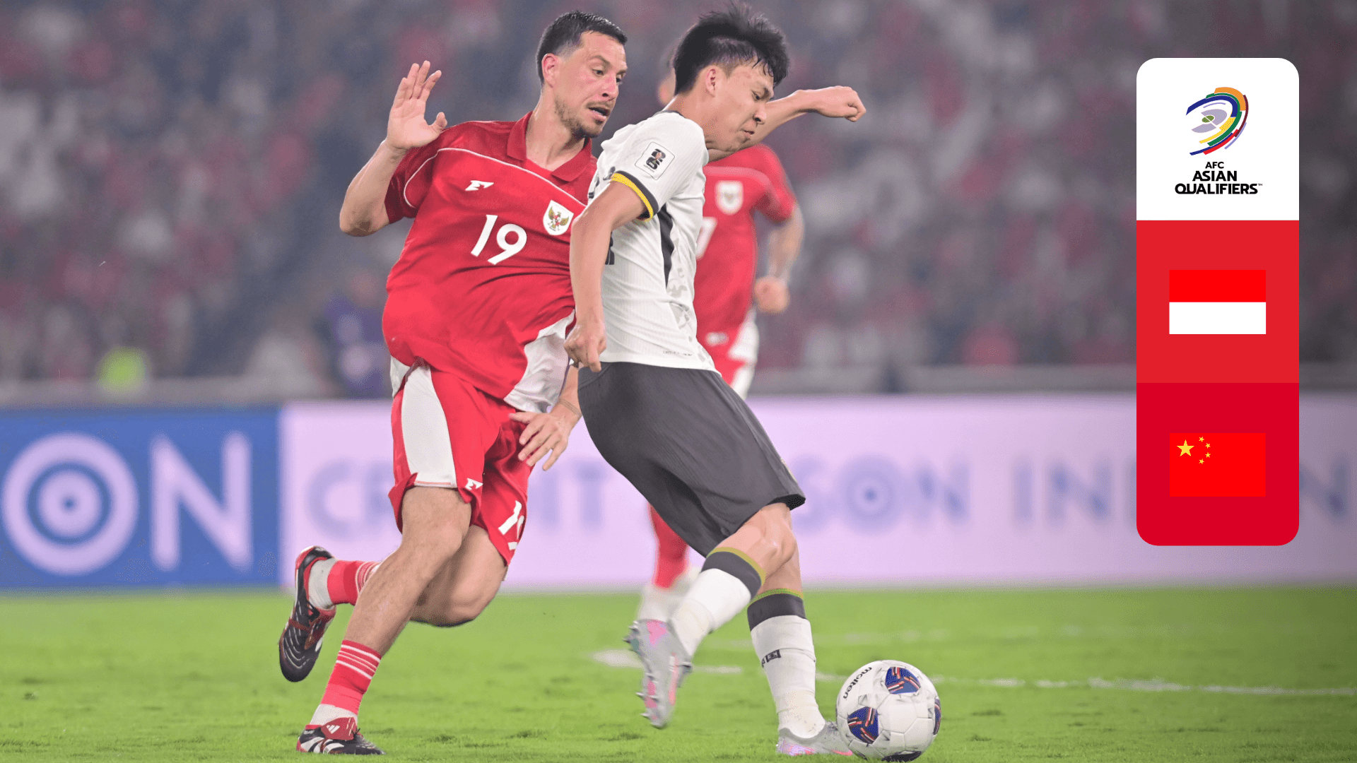 Watch Indonesia v China PR Live Stream Online | DAZN JP