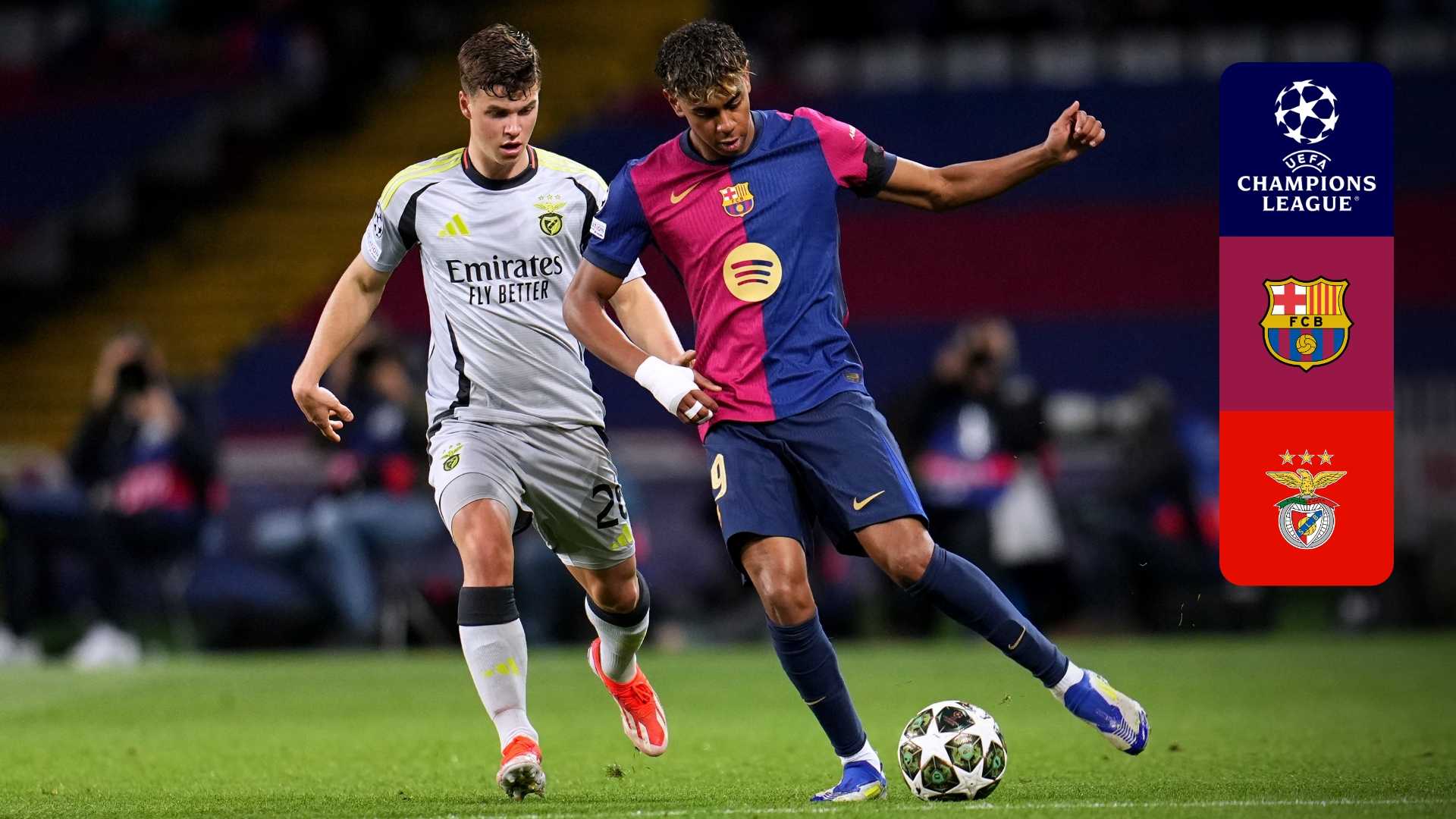 Ver: Barcelona x SL Benfica em Direto | DAZN PT