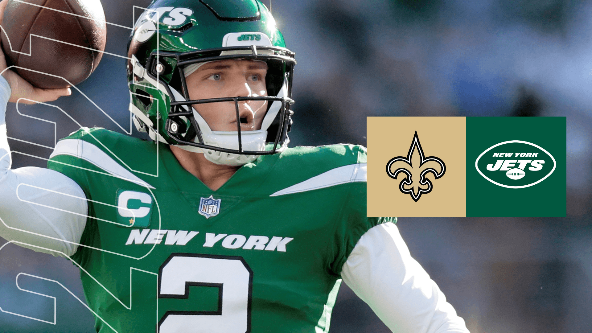 Watch Saints @ Jets Live Stream | DAZN MF