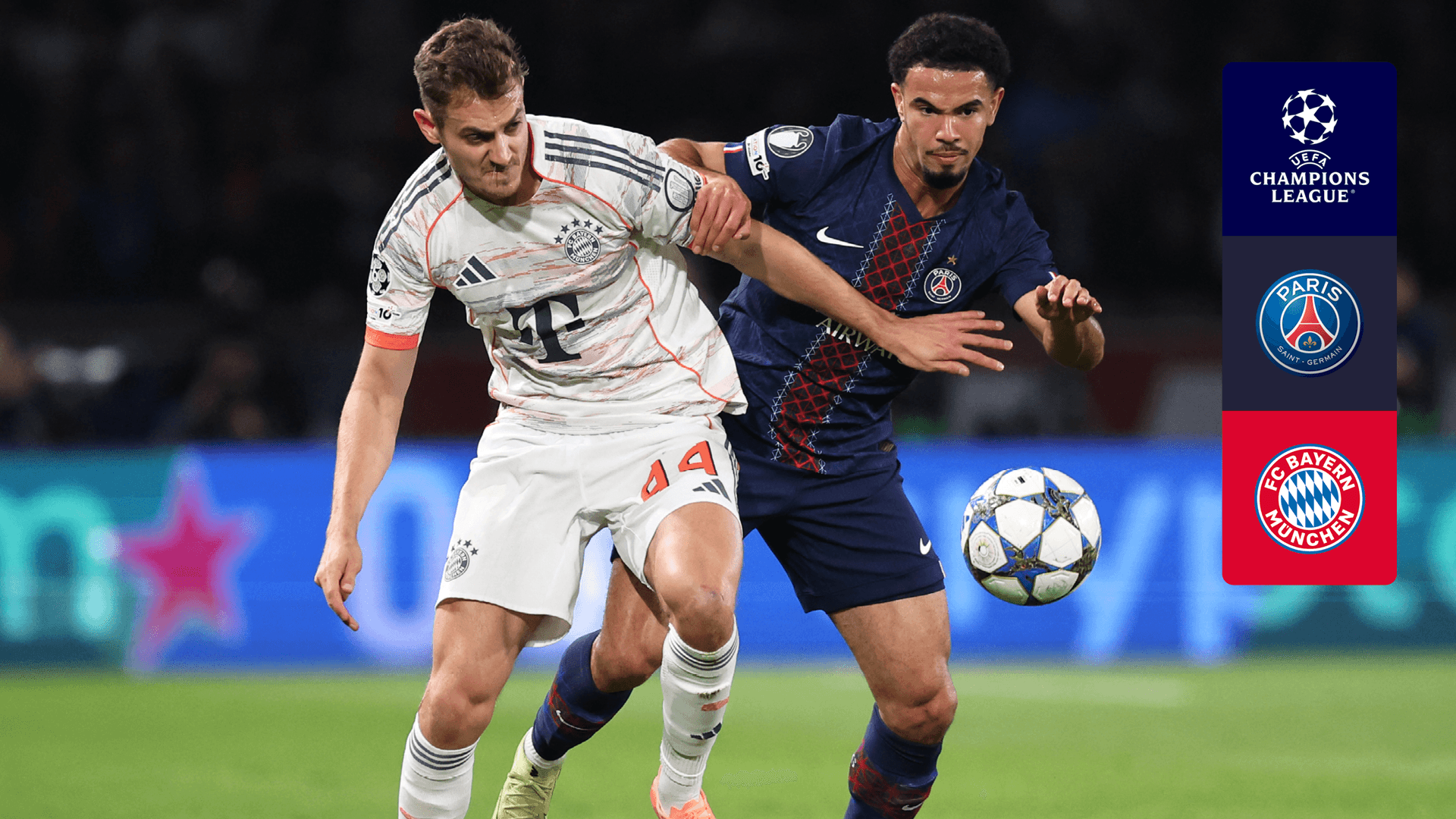 Ver PSG - Bayern Múnich Online en Vivo | DAZN US
