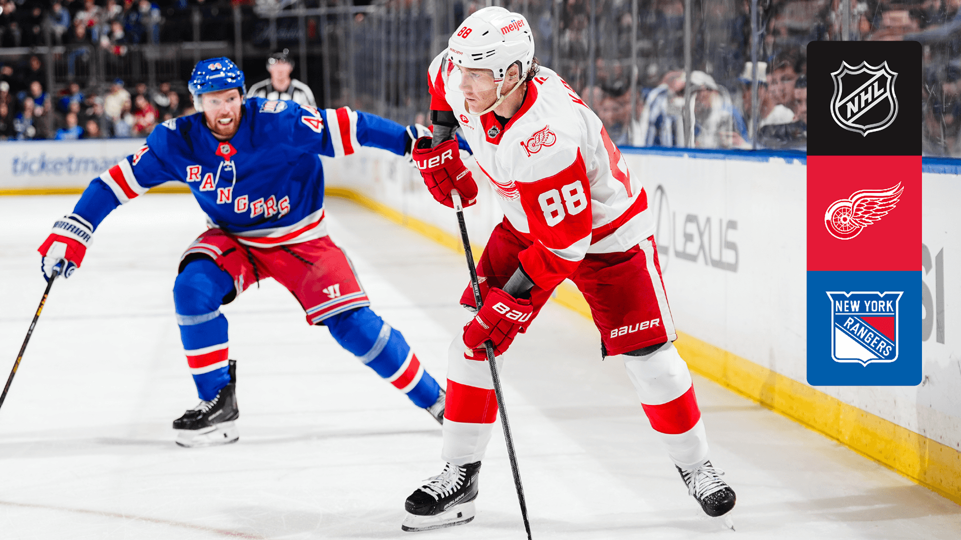 Watch Red Wings @ Rangers Live Stream Online | DAZN AE