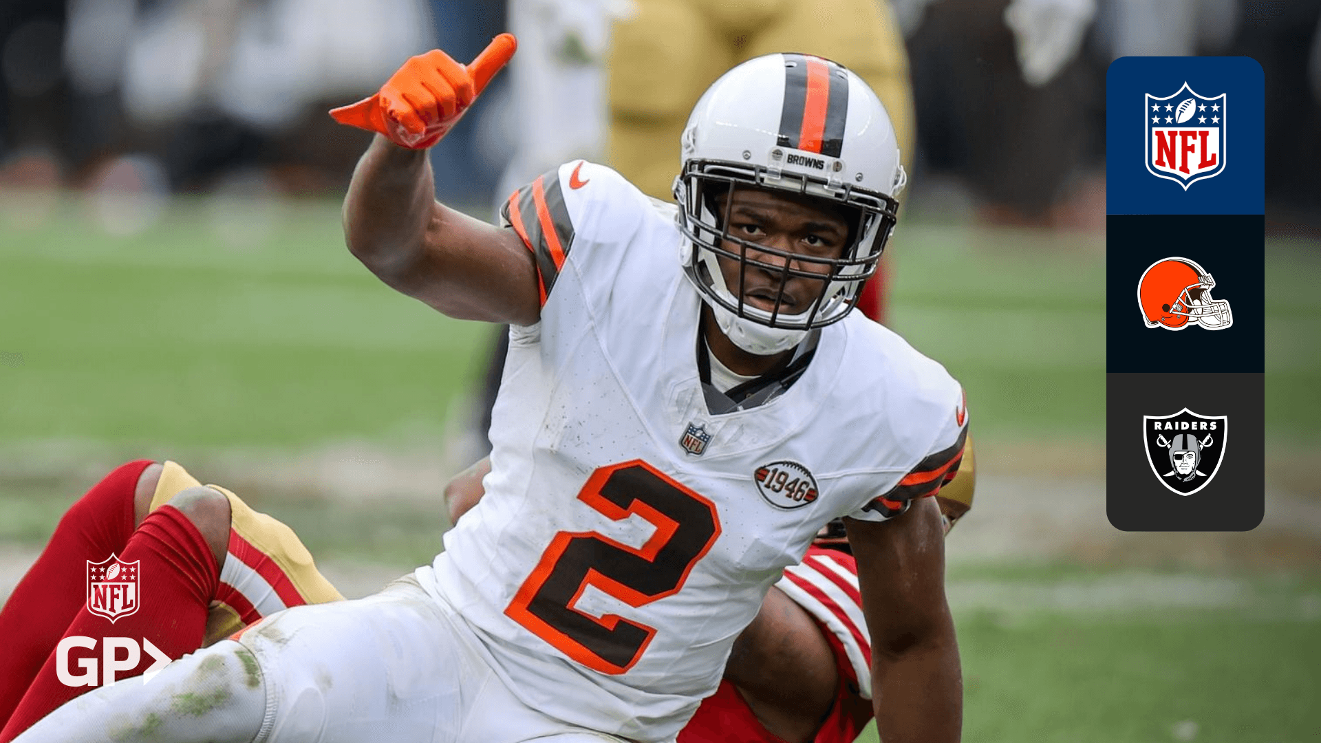 Watch Browns Raiders (in Spanish) Live Stream DAZN DO