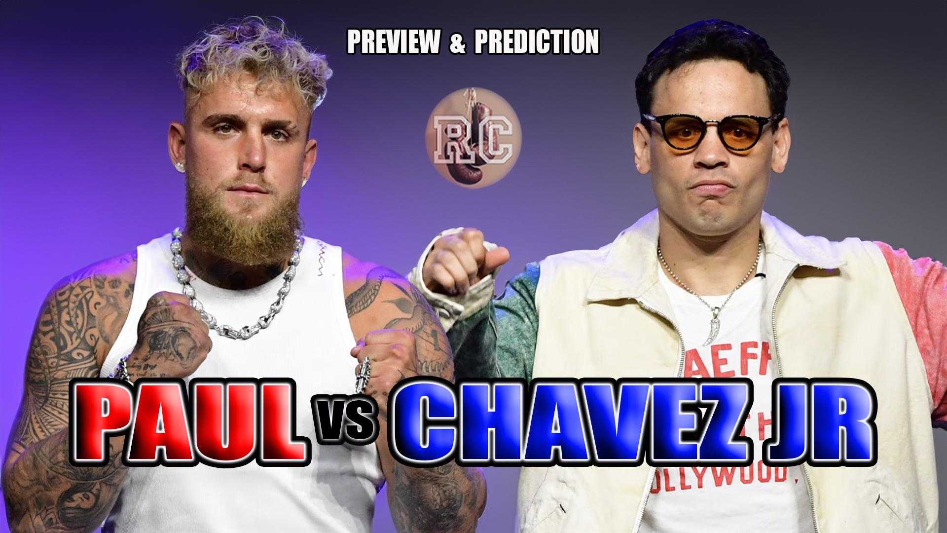 Watch Jake Paul vs. Julio Cesar Chavez Jr.: Preview and Prediction ...