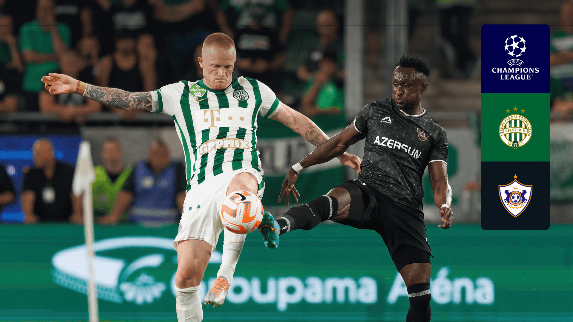 Vê Ferencváros x Qarabag em Direto Online | DAZN PT