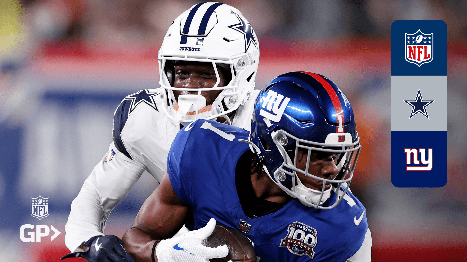 Assista a Cowboys x Giants ao vivo | DAZN BR