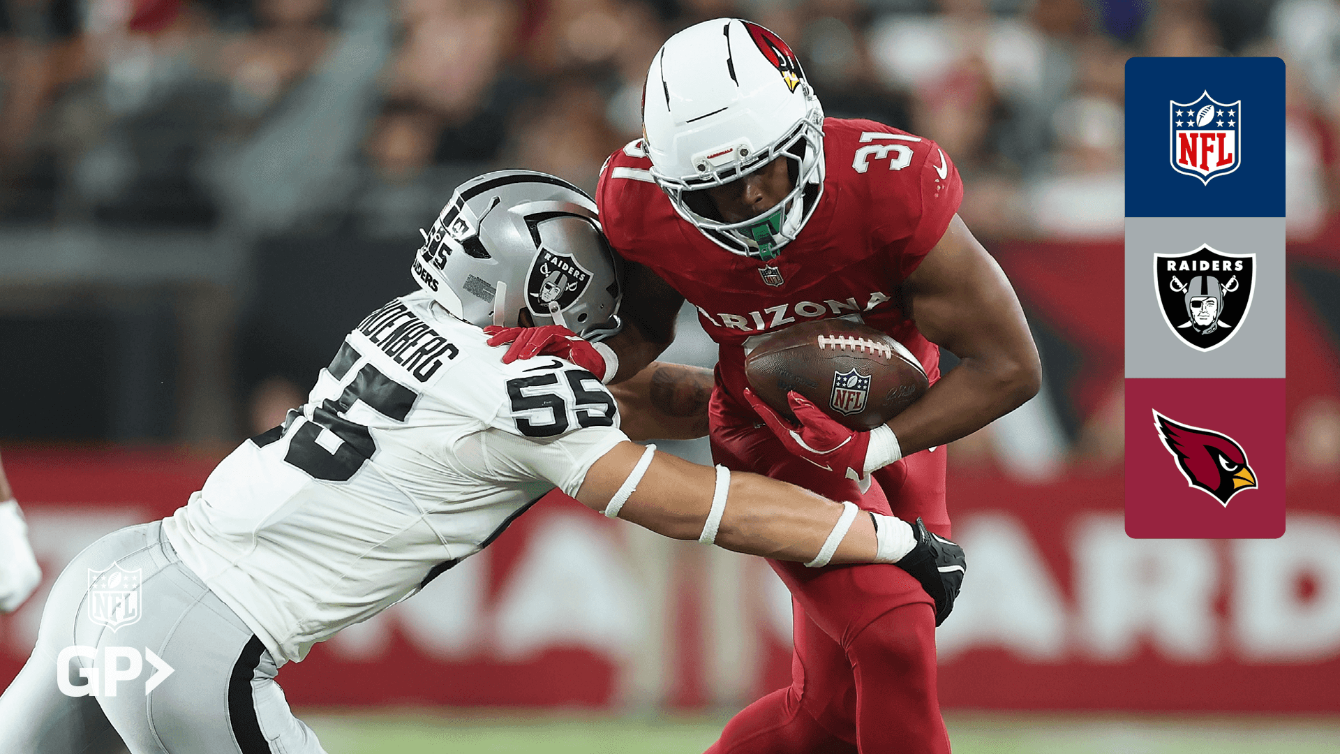 Regarder Raiders @ Cardinals en Direct Live | DAZN CA