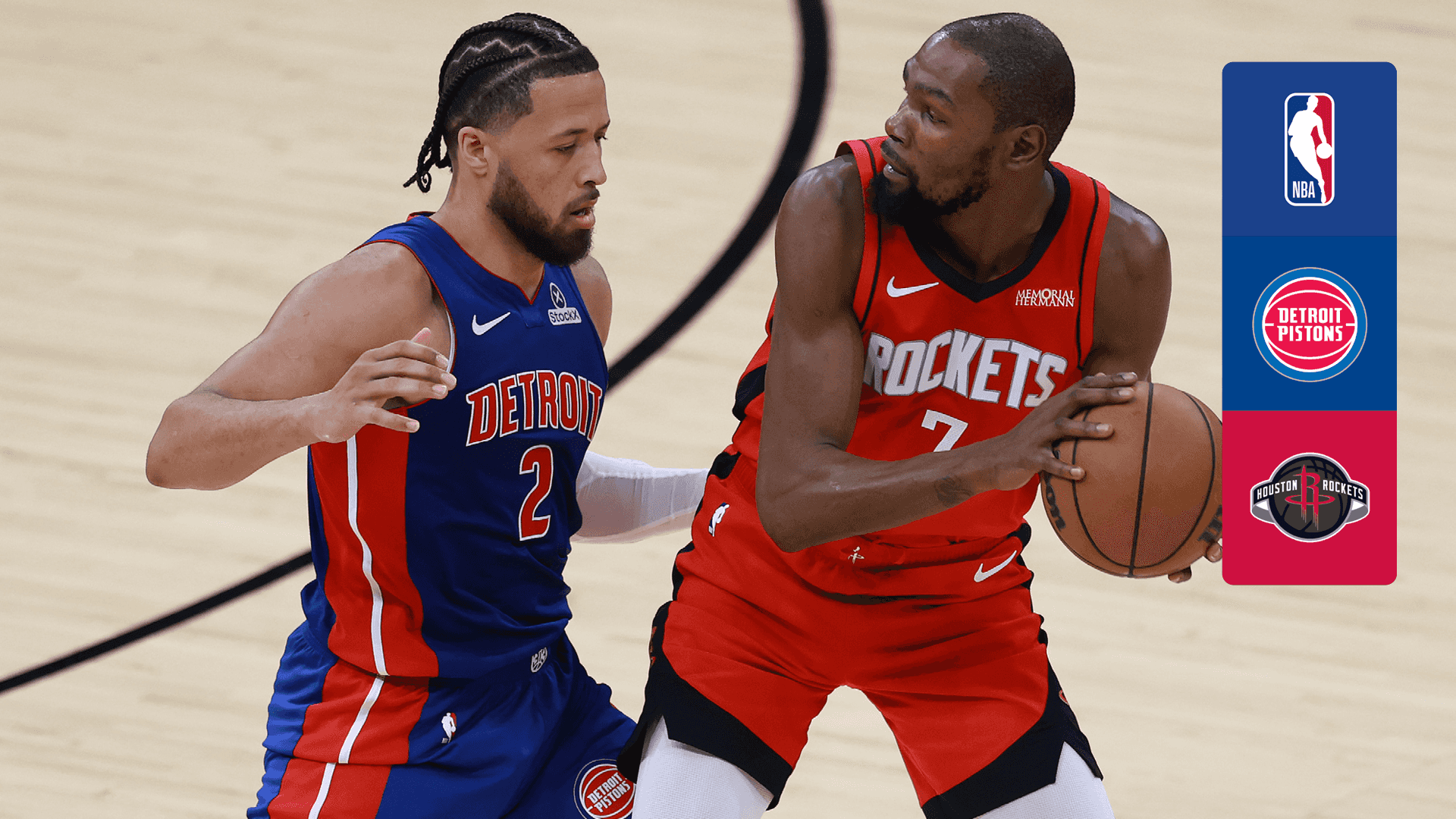 Watch Detroit Pistons @ Houston Rockets Live Stream Online | DAZN ES