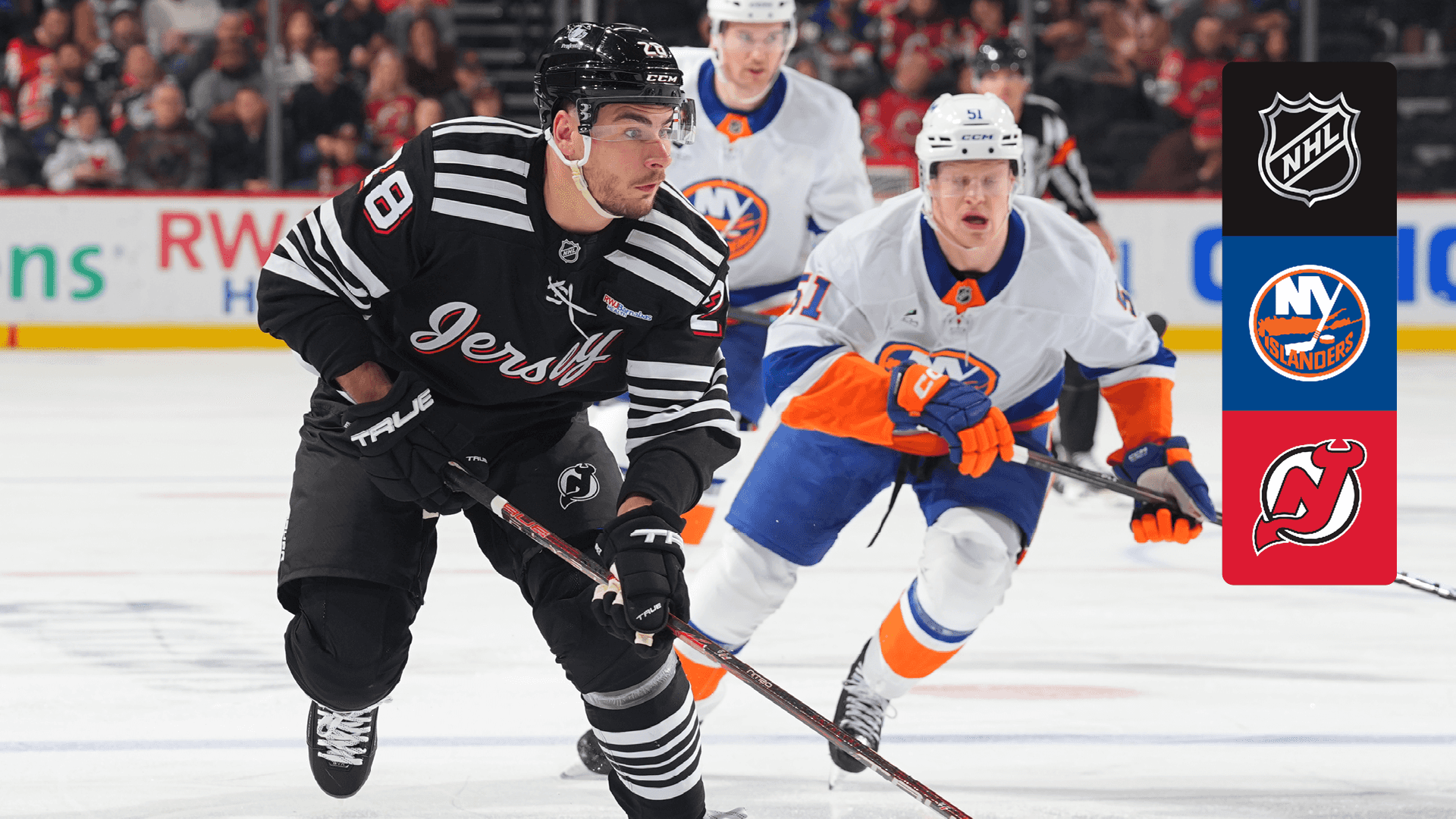 Watch Islanders @ Devils Live Stream Online | DAZN IN