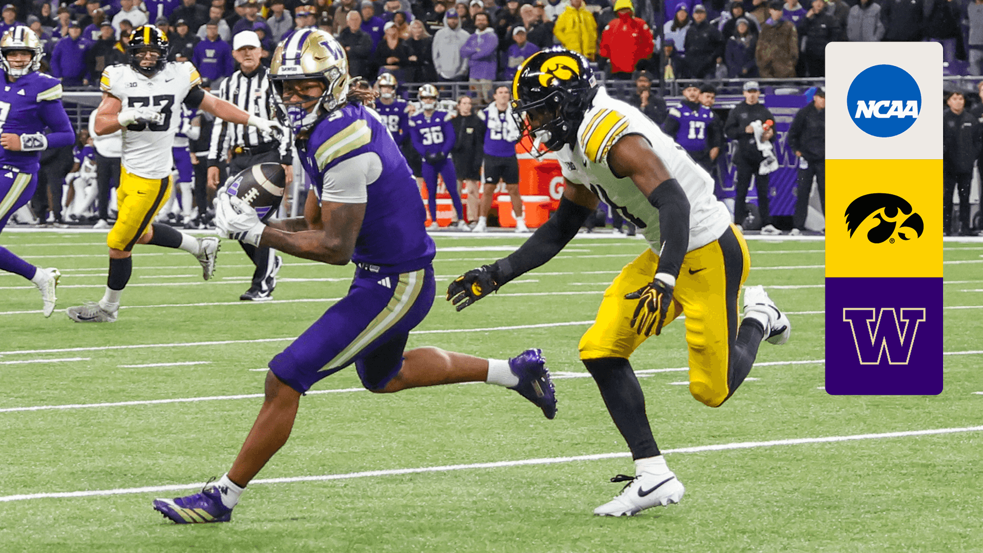 Watch Iowa @ Washington Live Stream Online | DAZN DM