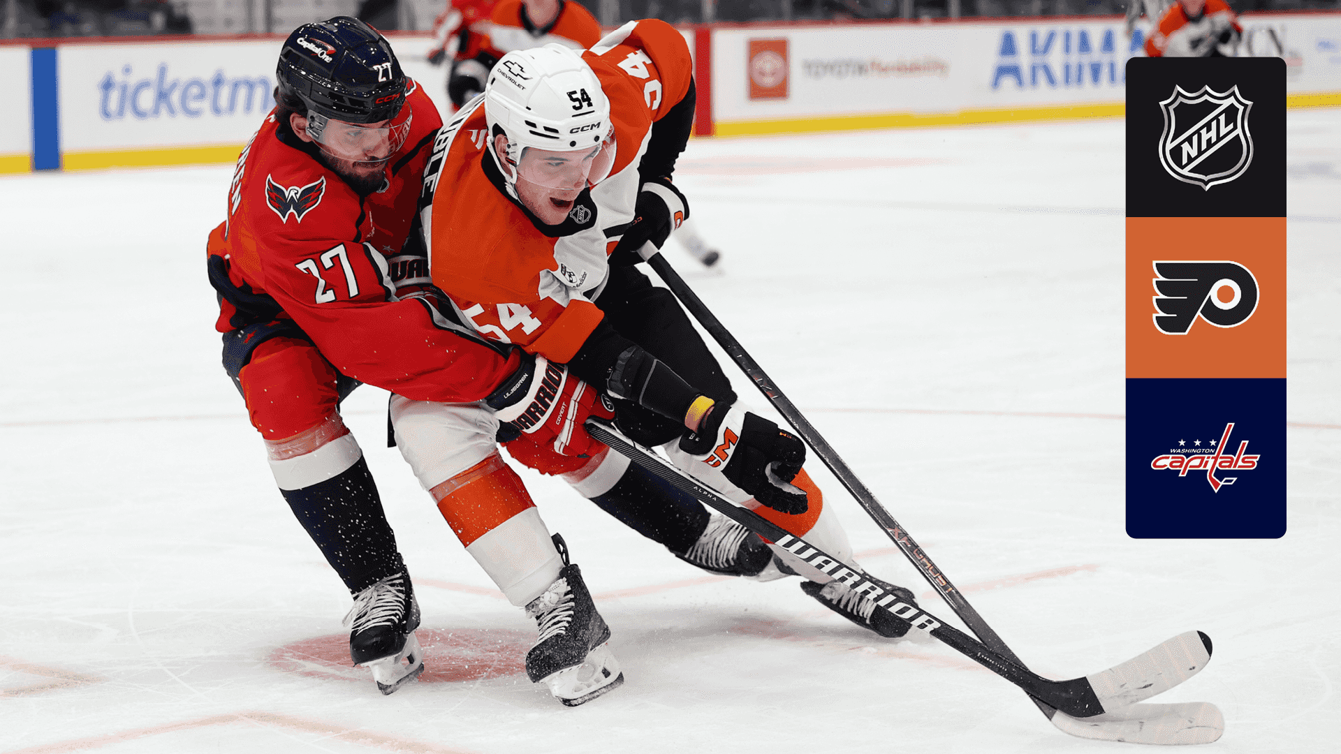 Watch Flyers @ Capitals Live Stream Online | DAZN GS
