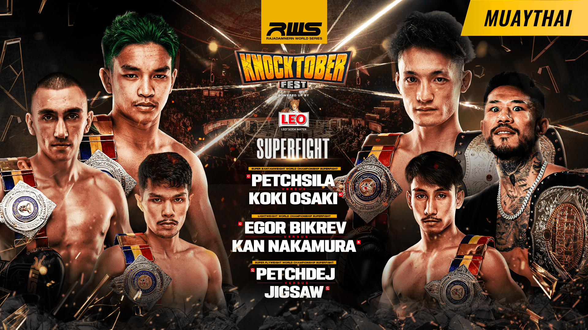 Watch RWS: World Championship Superfight Night Live Stream Online | DAZN TN