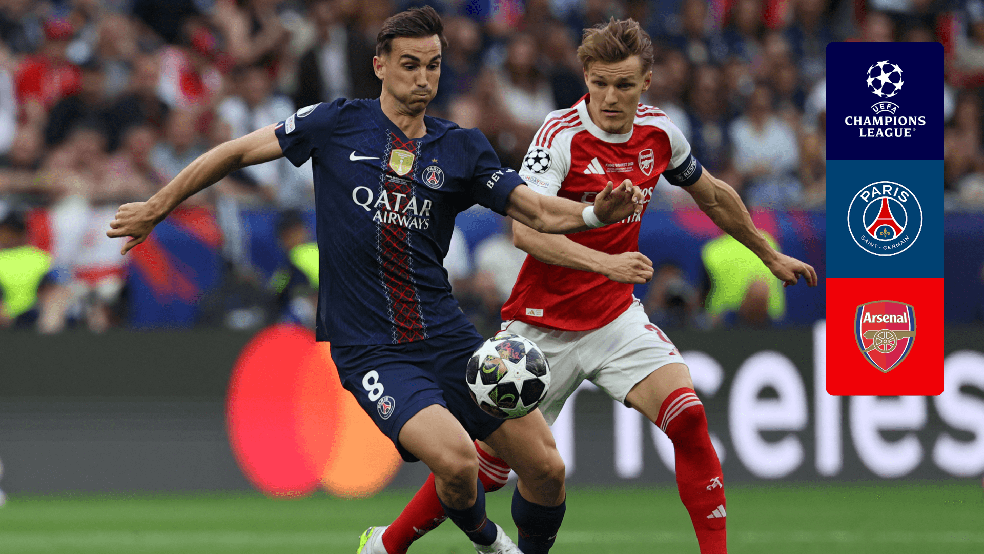 Watch PSG - Arsenal | Final Live Stream Online | DAZN DE