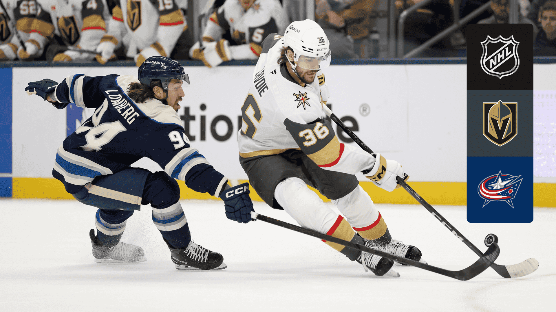 Watch Golden Knights @ Blue Jackets Live Stream Online | DAZN BH