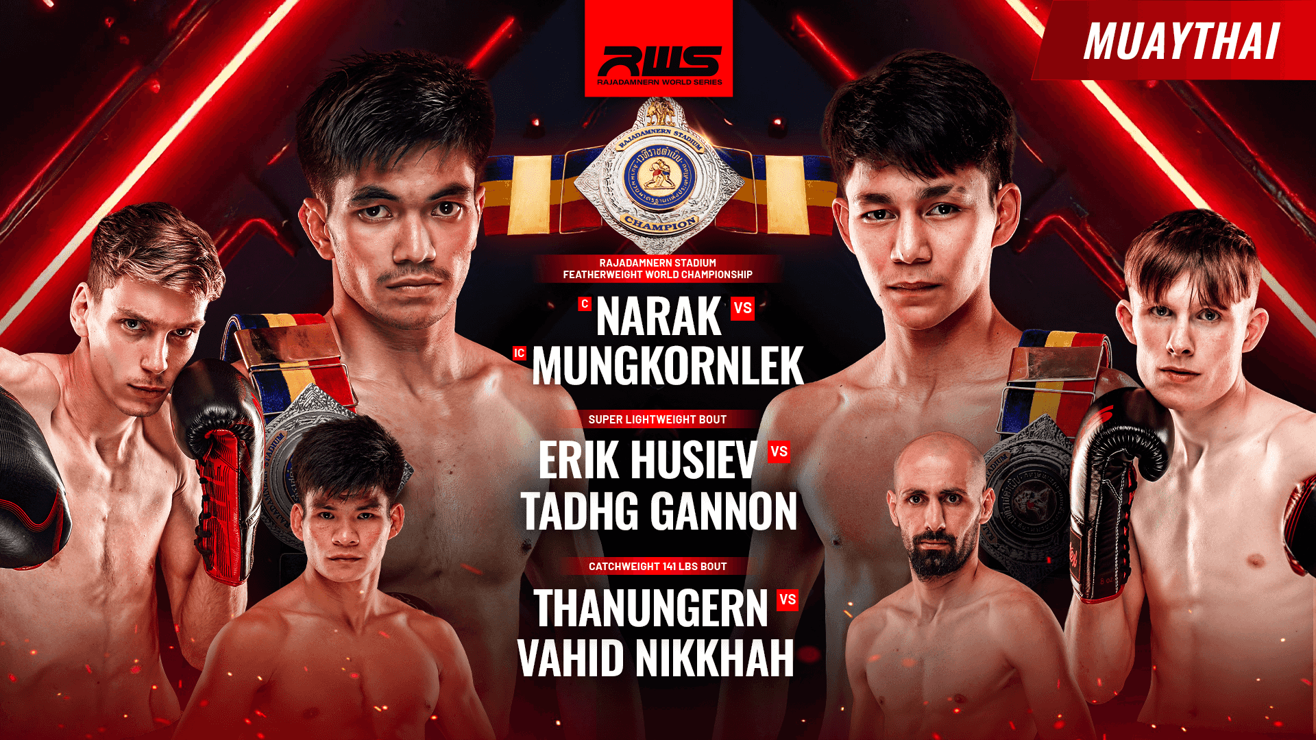 Watch RWS: Narak vs. Mungkornlek Live Stream Online | DAZN CY