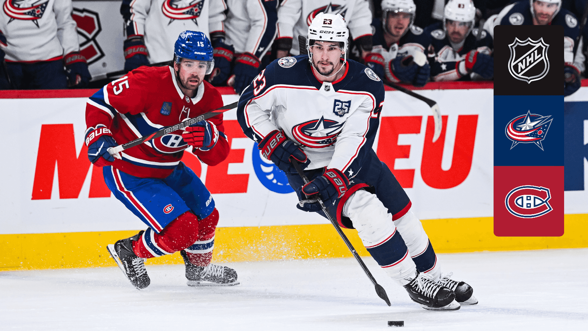 Watch Blue Jackets @ Canadiens Live Stream Online | DAZN IN
