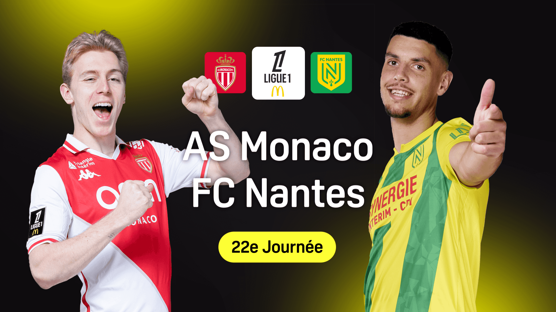 Regarder Best of AS Monaco vs. FC Nantes Online | DAZN FR