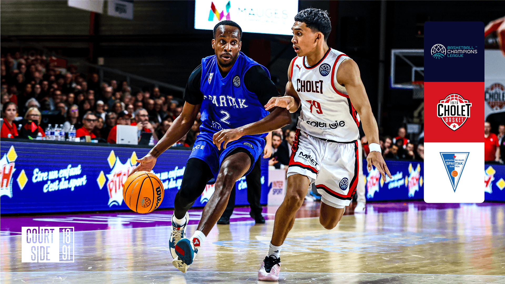 Watch Cholet Basket vs. Spartak Office Shoes Live Stream Online | DAZN GS