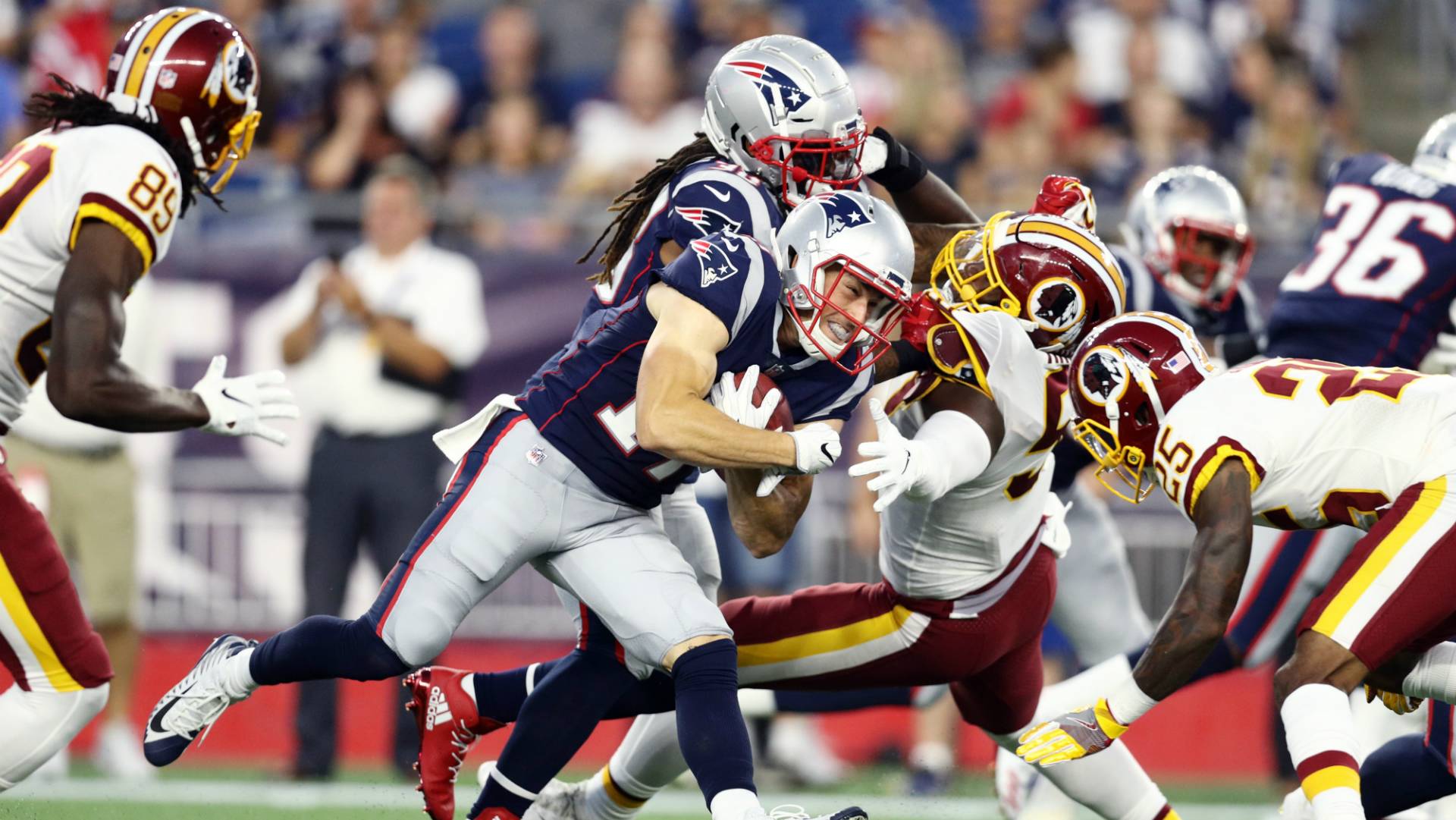 Watch Redskins Patriots Live Stream DAZN CA