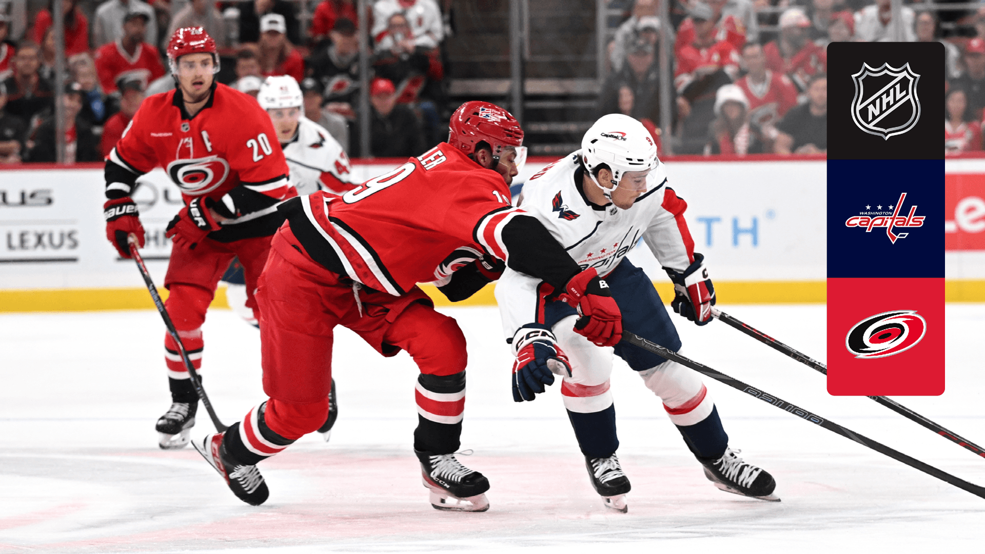 Watch Capitals @ Hurricanes Live Stream Online | DAZN TN