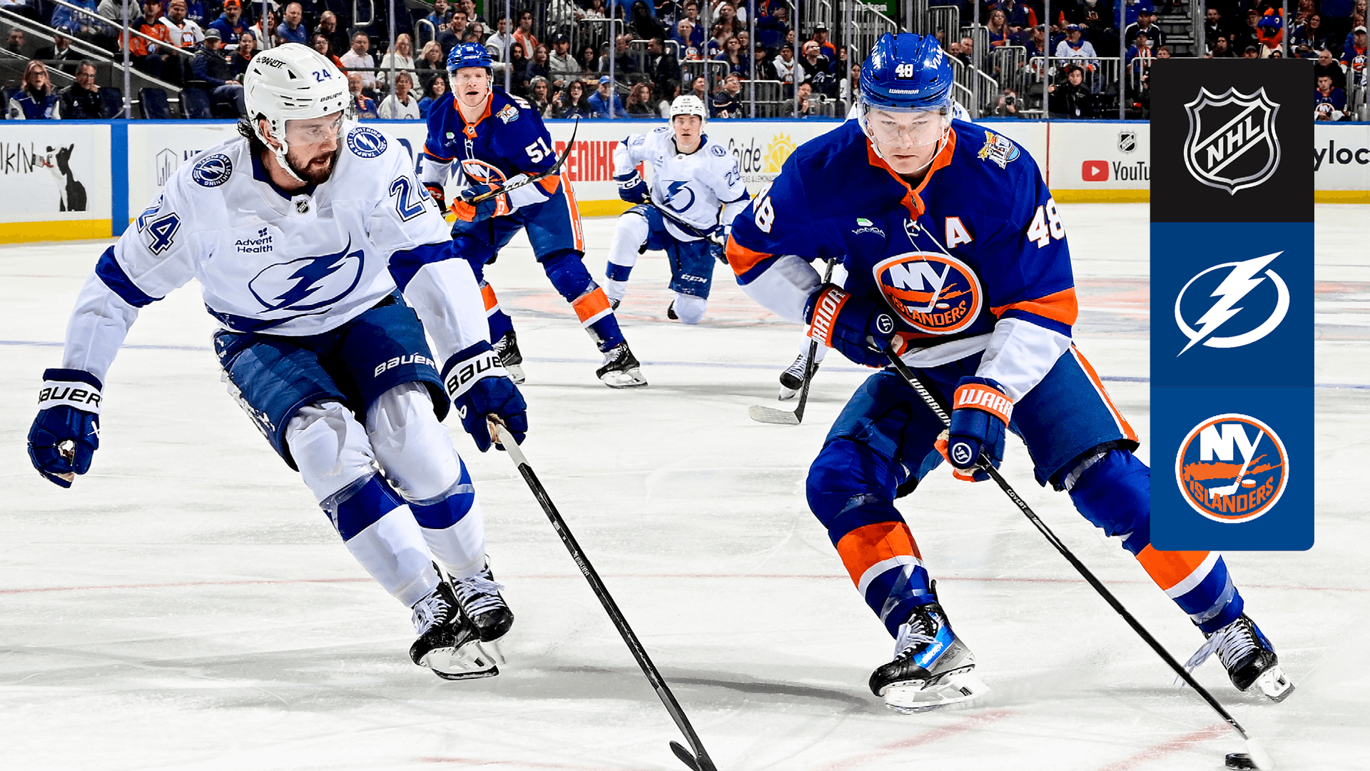 Watch Lightning @ Islanders Live Stream Online | DAZN PS