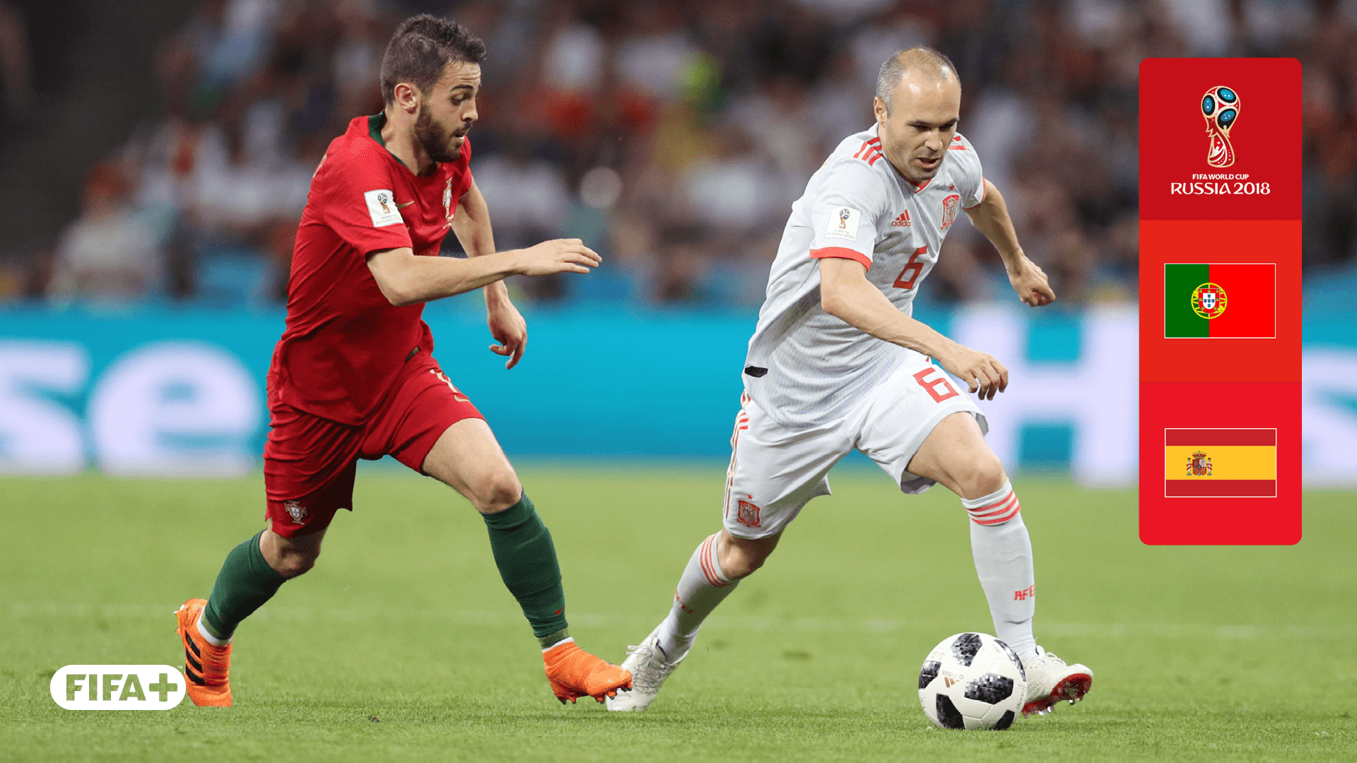 Vê Portugal x Espanha | Fase de grupos | Mundial Rússia 2018 | Jogo ...