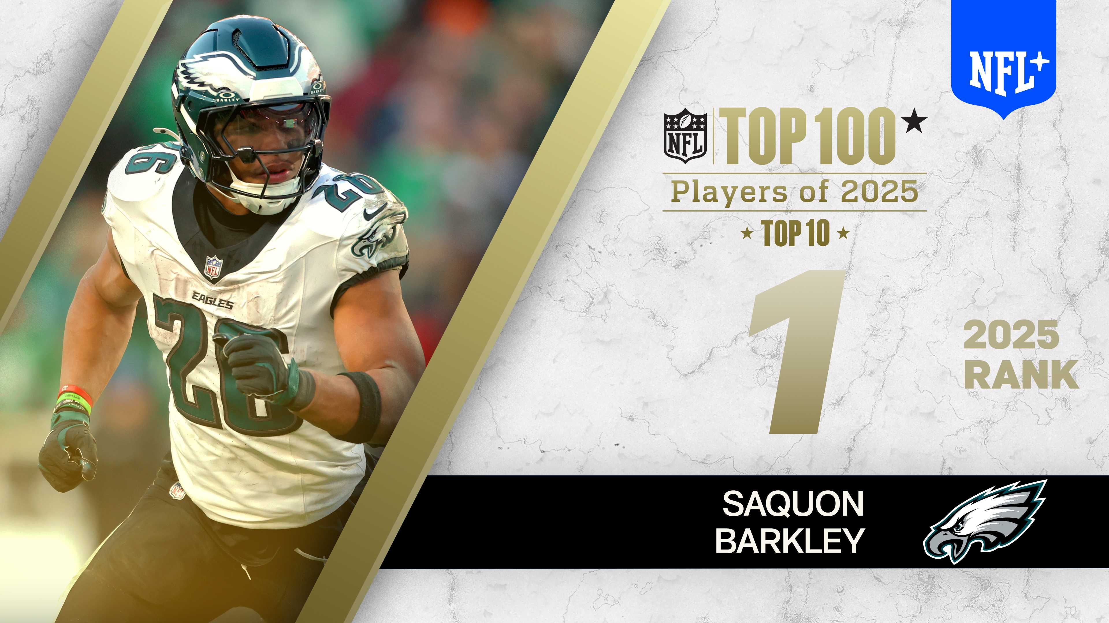 Watch NFL Top 100 Players of 2025: No. 1 - Saquon Barkley Online | DAZN ZA