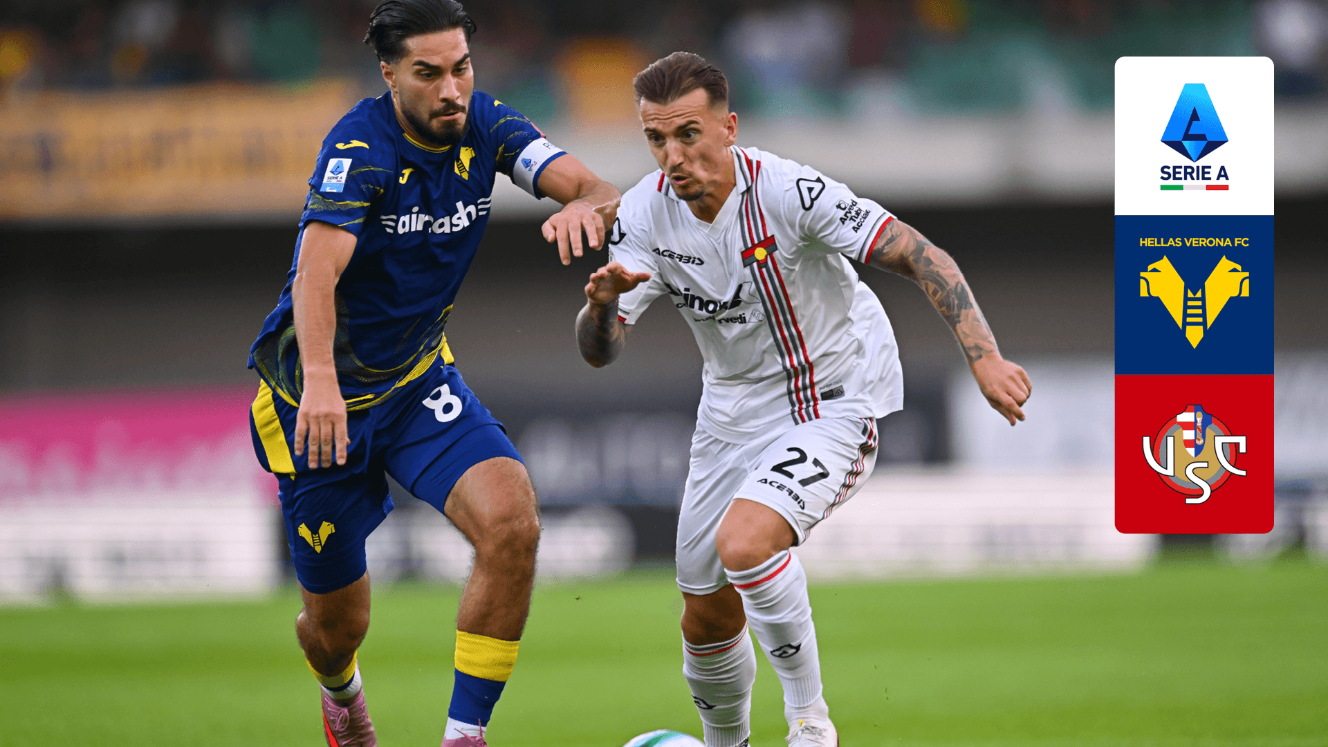Classificações De Hellas Verona X Cremonese