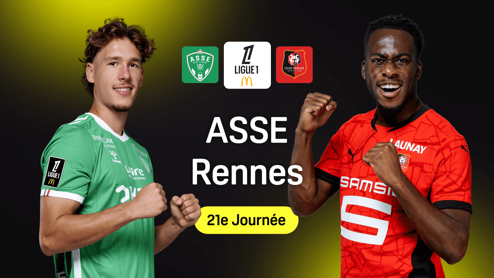 Programme Match Stade Rennais Vs AS Saint-Étienne - Saison 2009/2010