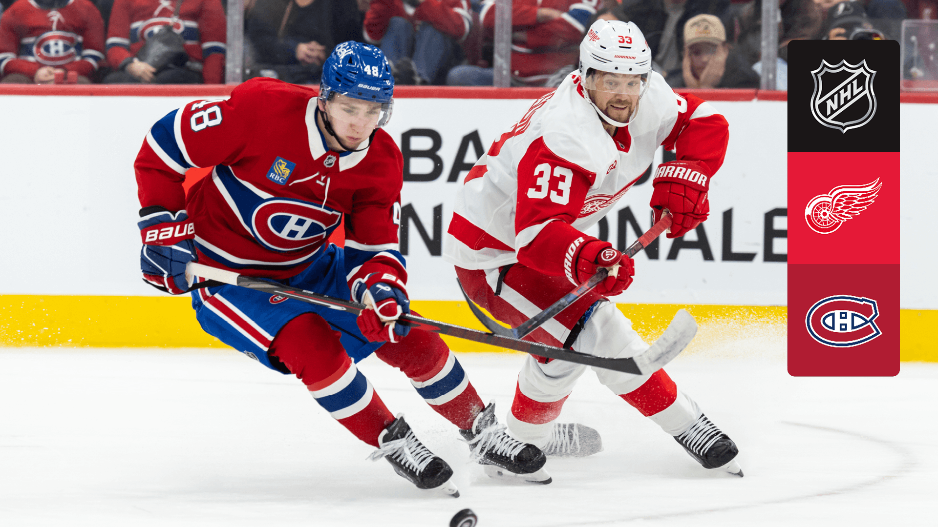 Watch Red Wings @ Canadiens Live Stream Online | DAZN AO