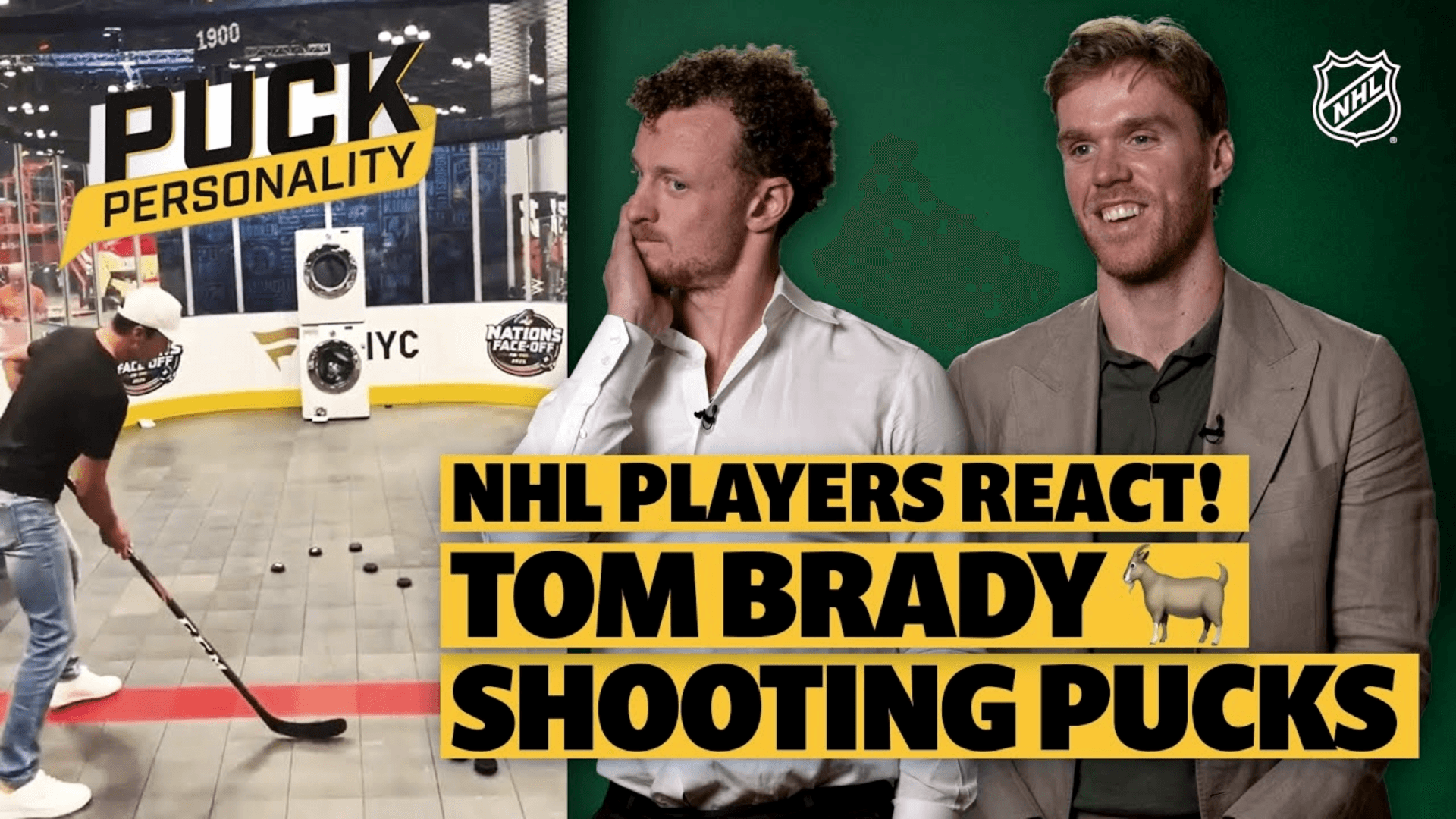 觀賞NHL球員看Tom Brady打冰球的賽事直播 | DAZN TW