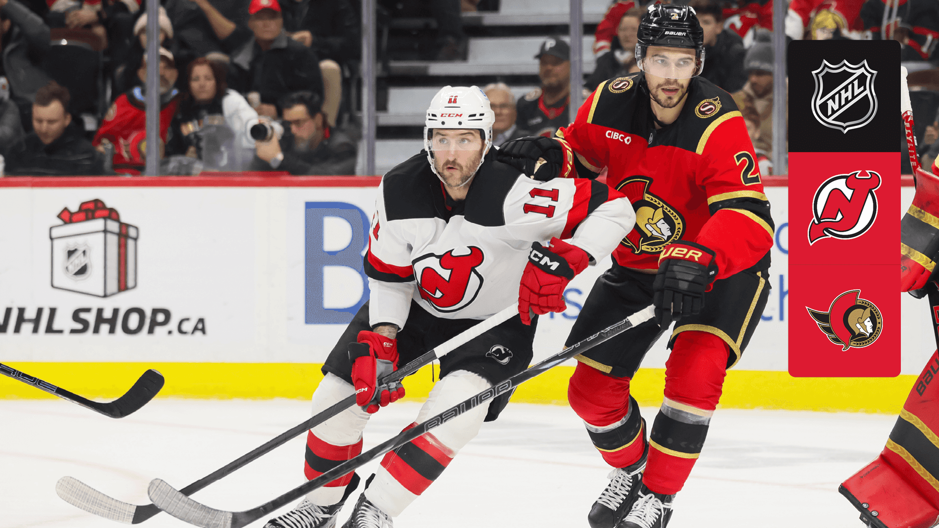 Watch Devils @ Senators Live Stream Online | DAZN AE