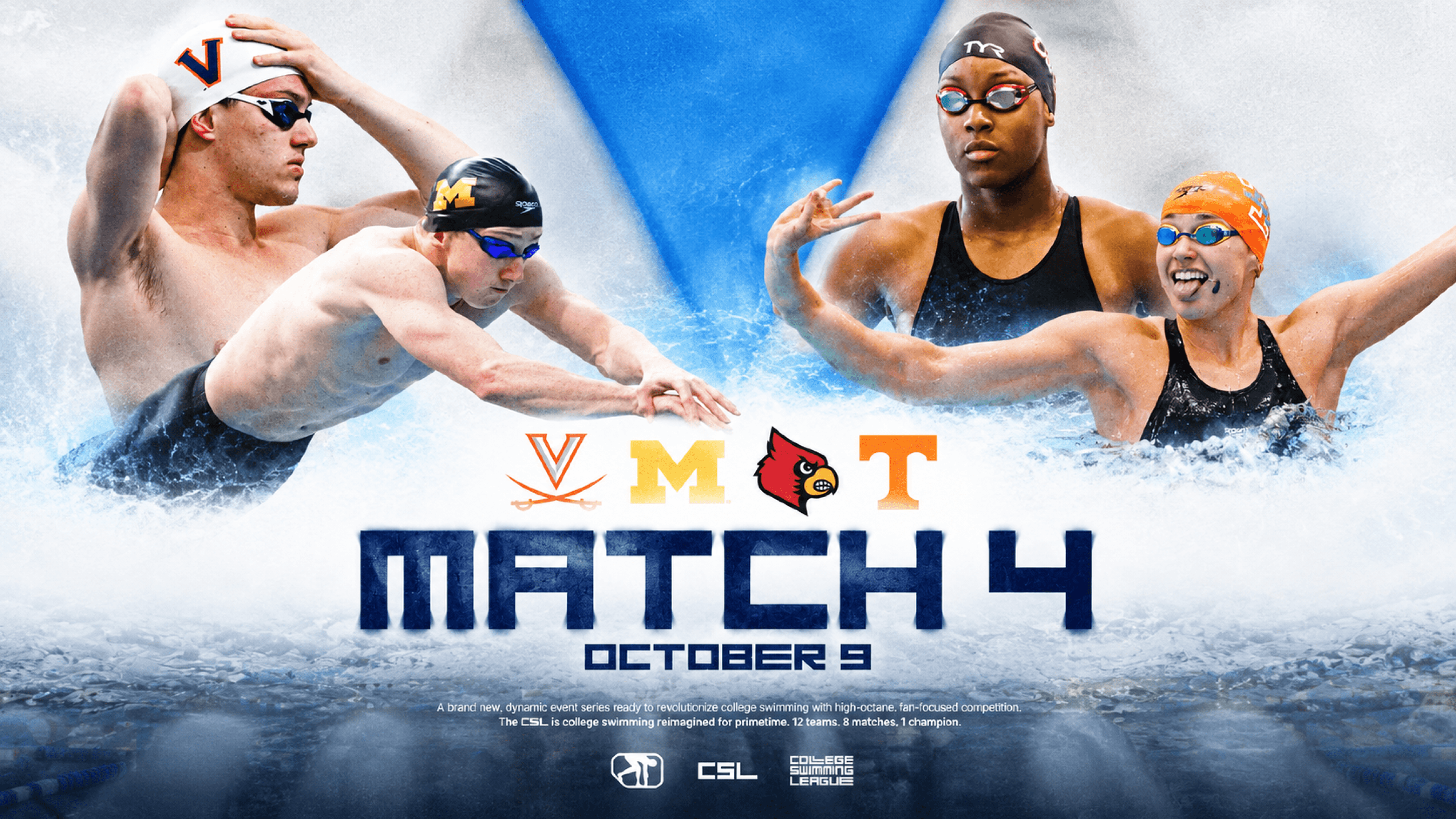 Watch College Swimming League - Match 4 Live Stream Online | DAZN SN