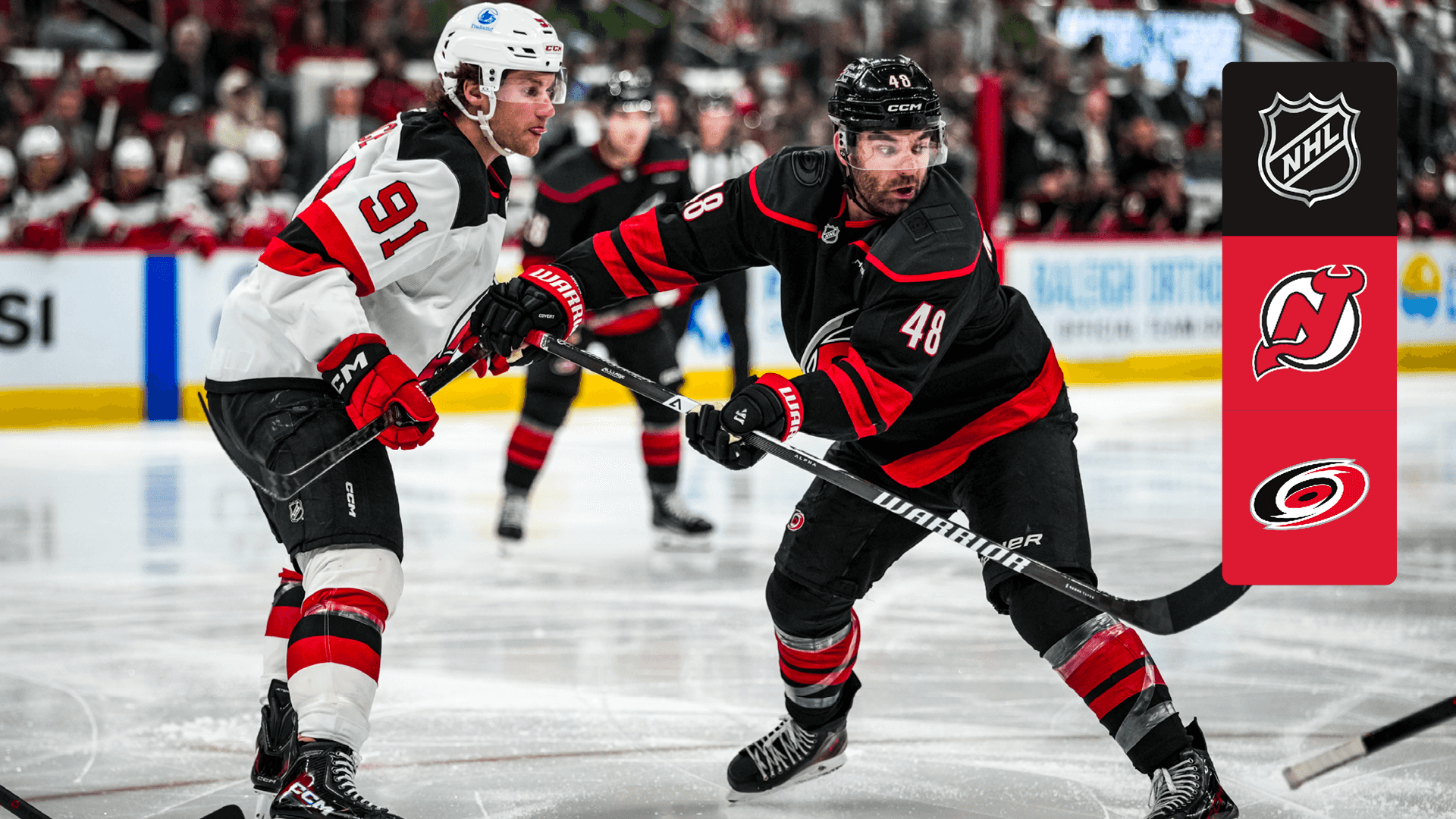 Watch Devils @ Hurricanes Live Stream Online | DAZN GB