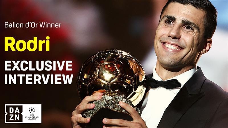 Watch Rodri Reaps the Rewards for Remarkable Season Online | DAZN GB